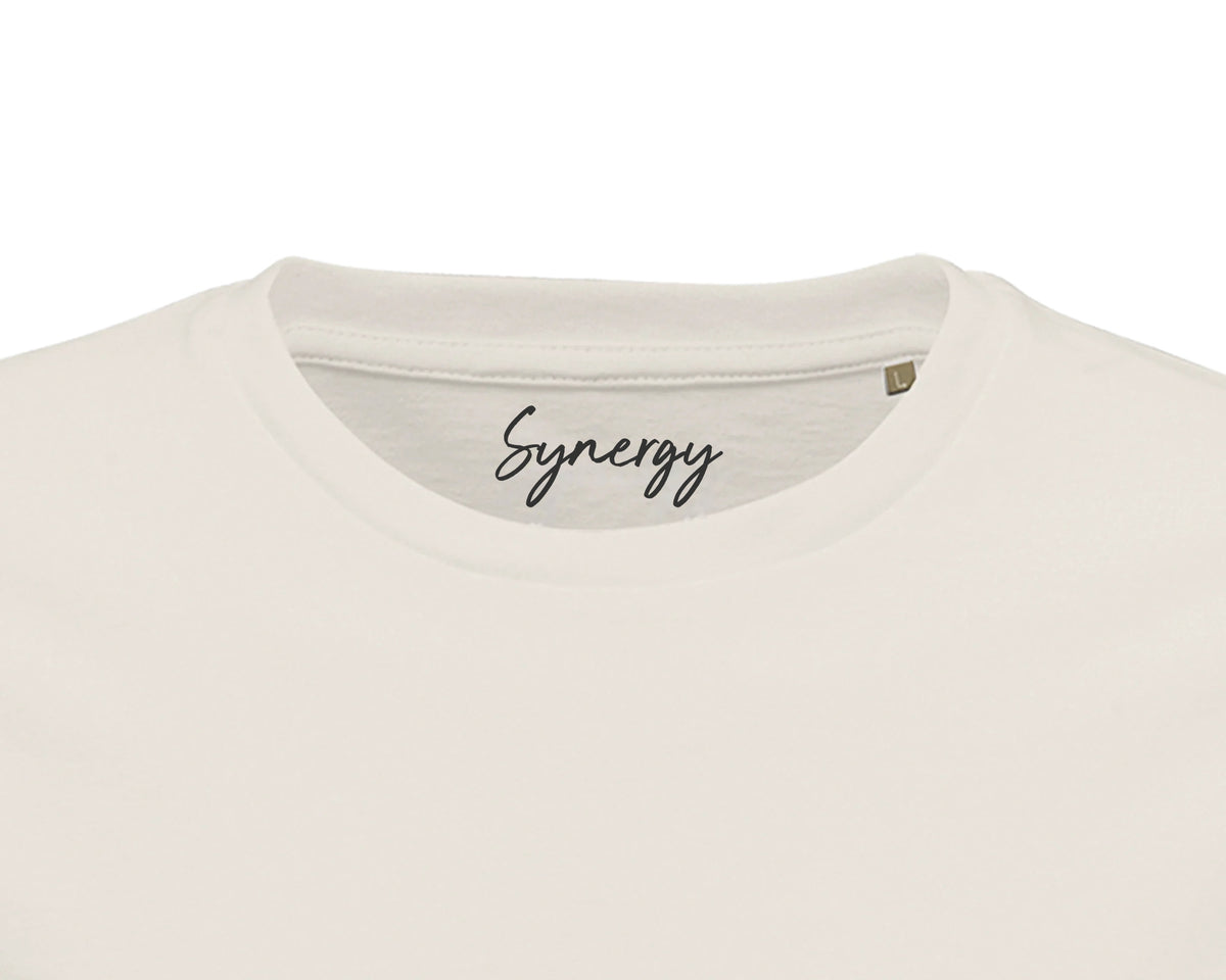 Synergy - "Synch'd Hands" T-shirt Off White 2