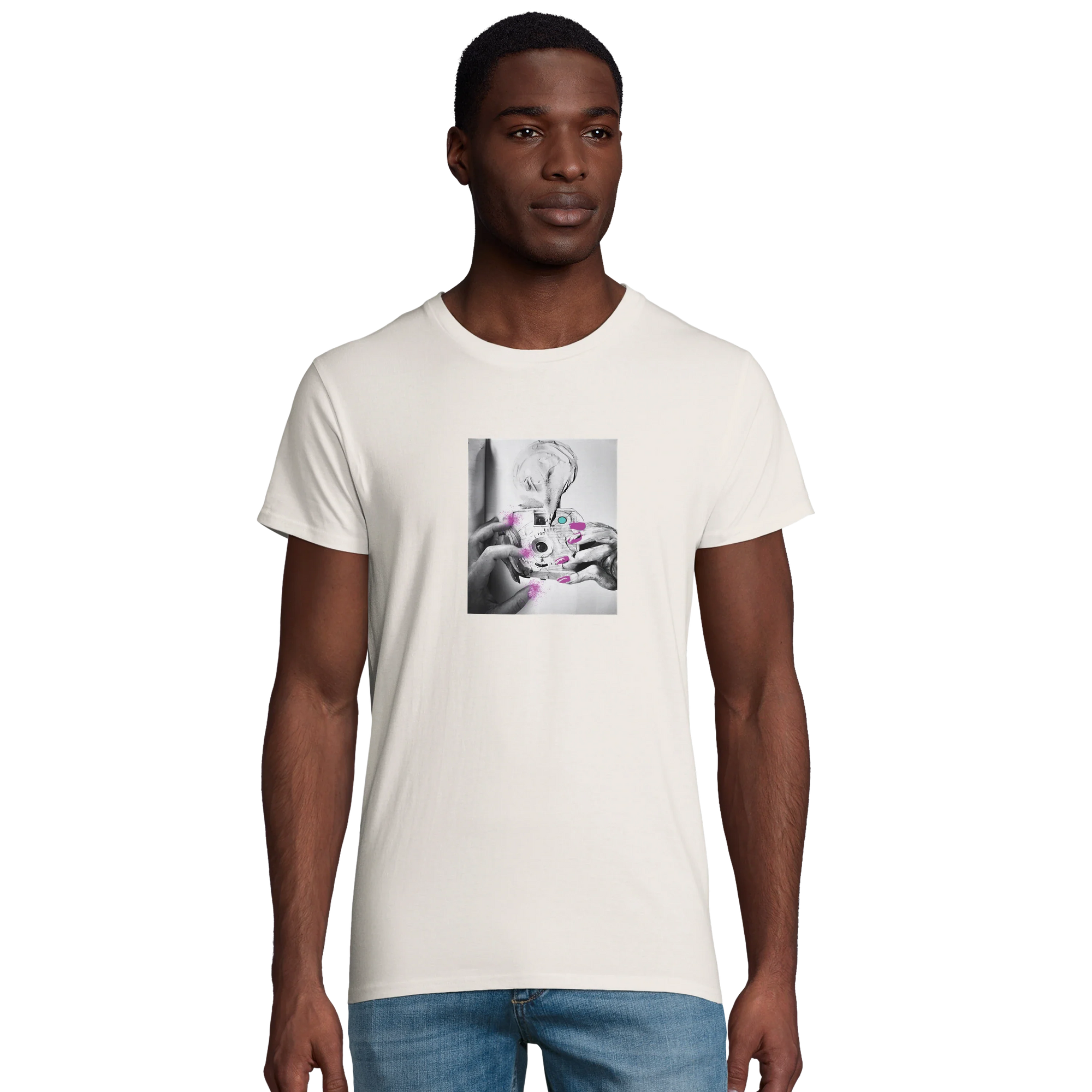 Synergy - "Synch´d Hands" T-shirt Off White 4