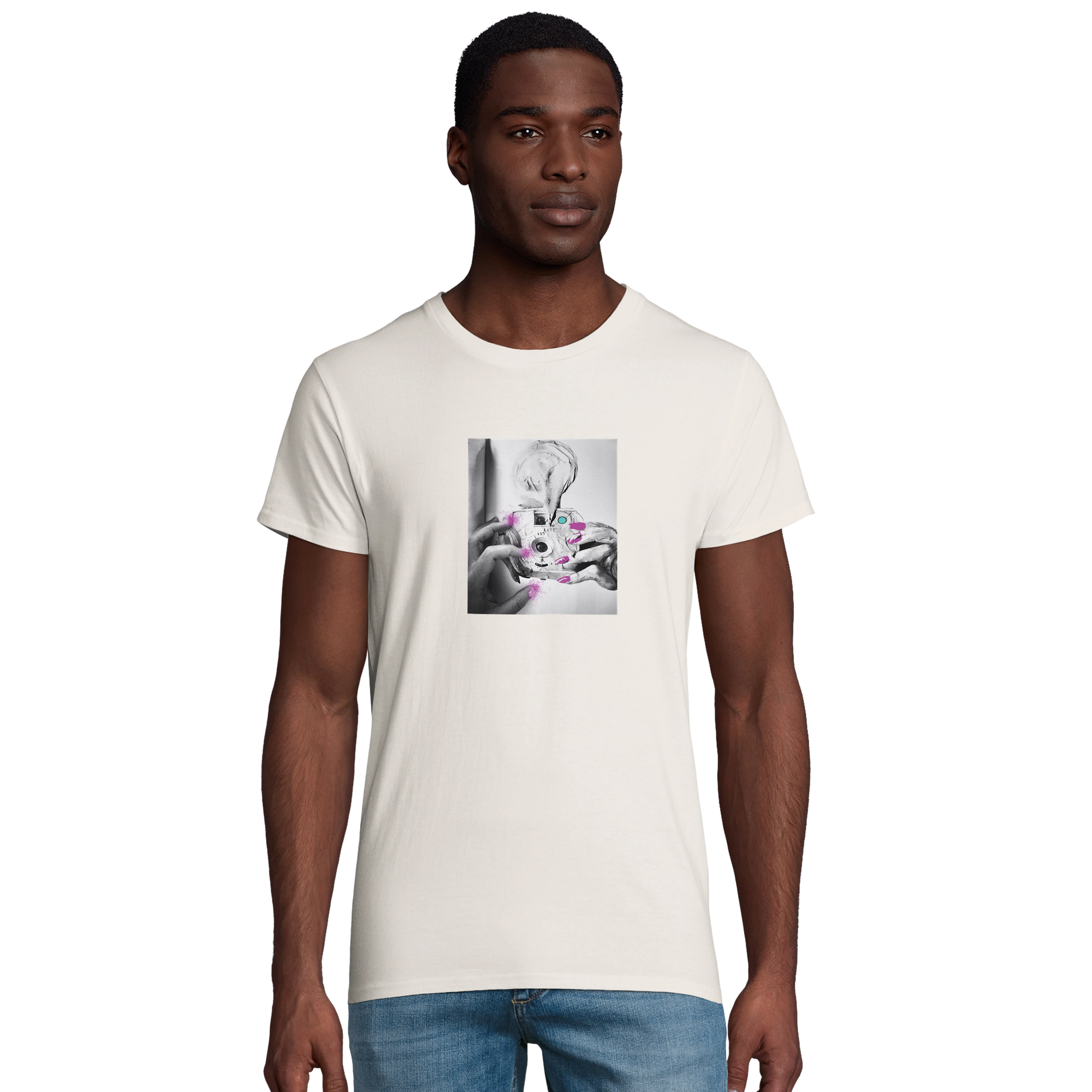 Synergy - "Synch´d Hands" T-shirt Off White 4