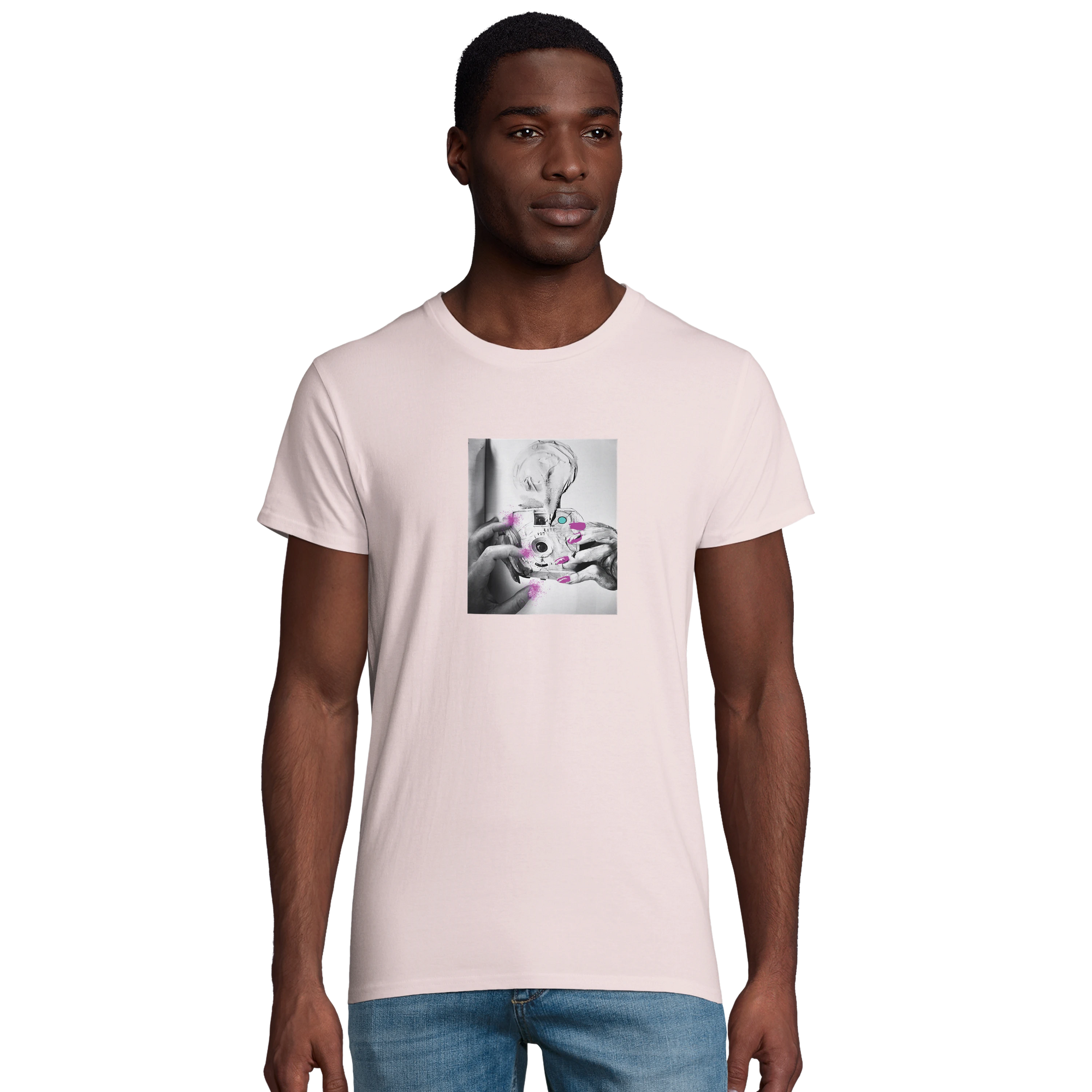 Synergy - "Synch´d Hands" T-shirt Pale Pink 4