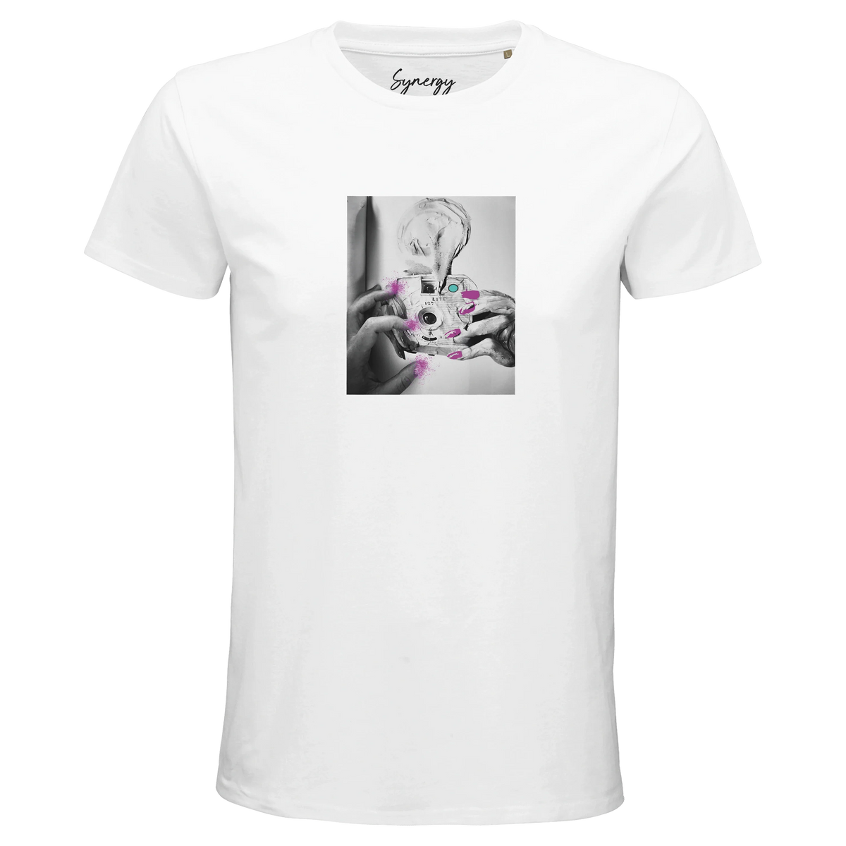 Synergy - "Synch´d Hands" T-shirt White 1