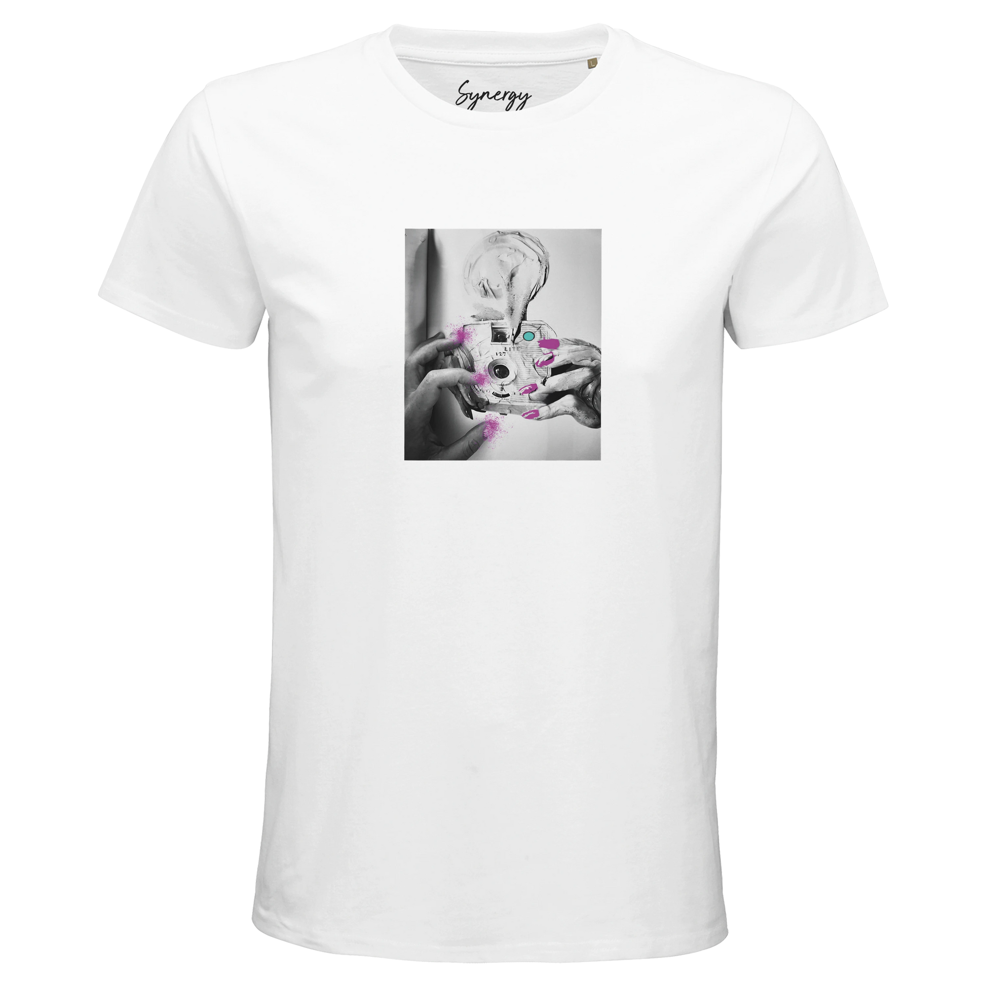 Synergy - "Synch´d Hands" T-shirt White 1