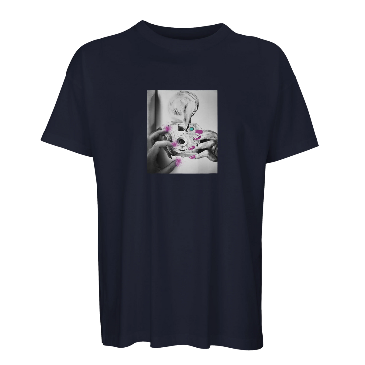 Synergy - "Synch´d Hands" T-shirt French Navy 1