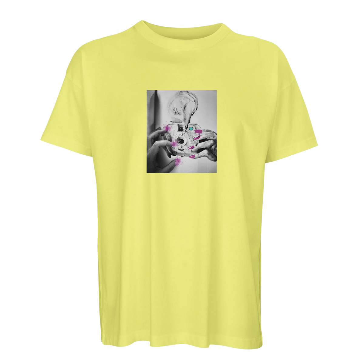 Synergy - "Synch´d Hands" T-shirt Light Yellow 1