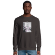 Synergy - "Synch´d Hands" Sweatshirt deep charcoal grey 3