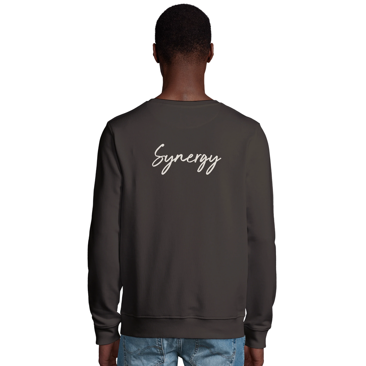 Synergy - "Synch´d Hands" Sweatshirt deep charcoal grey 4