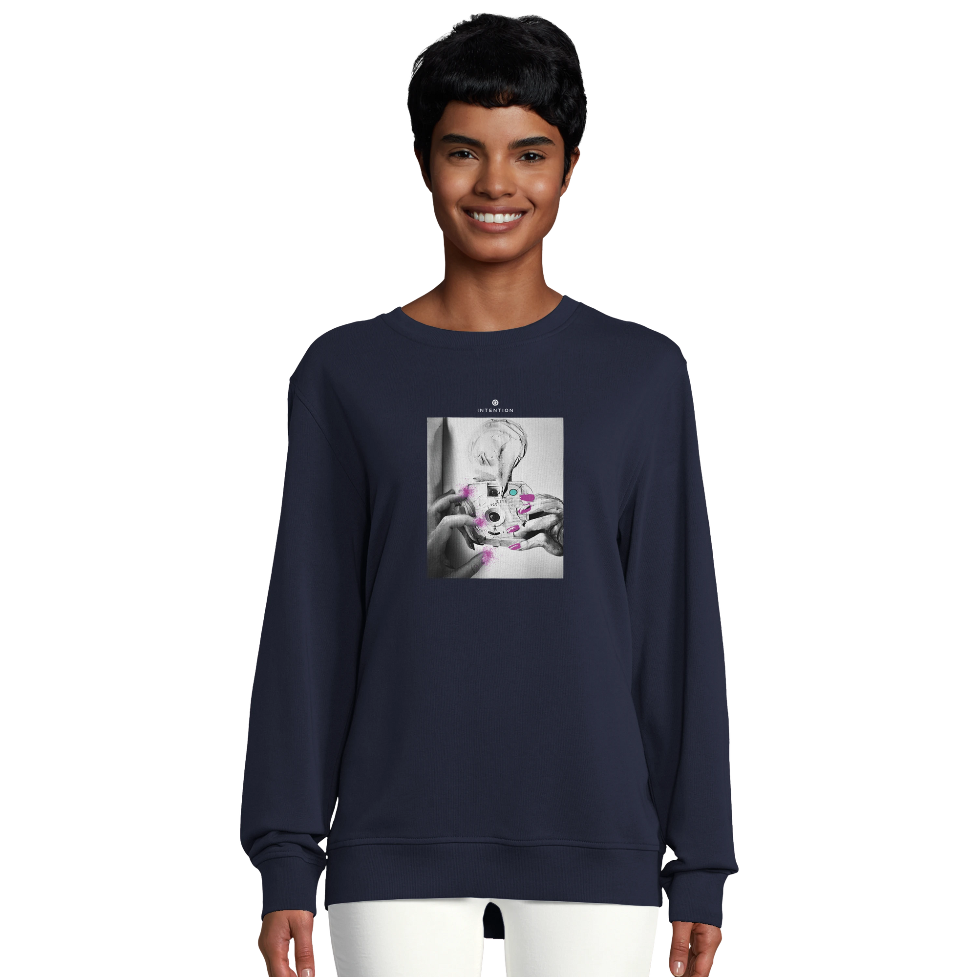 Synergy - "Synch´d Hands" Sweatshirt French Navy 5