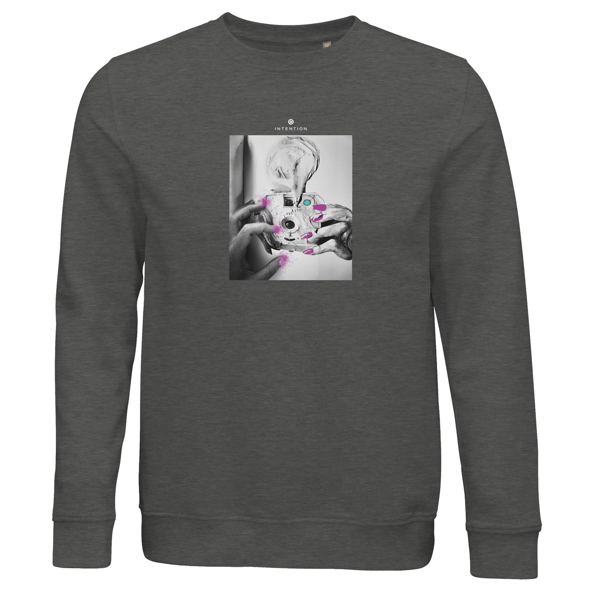 Synergy - "Synch´d Hands" Sweatshirt Grey Melange 1