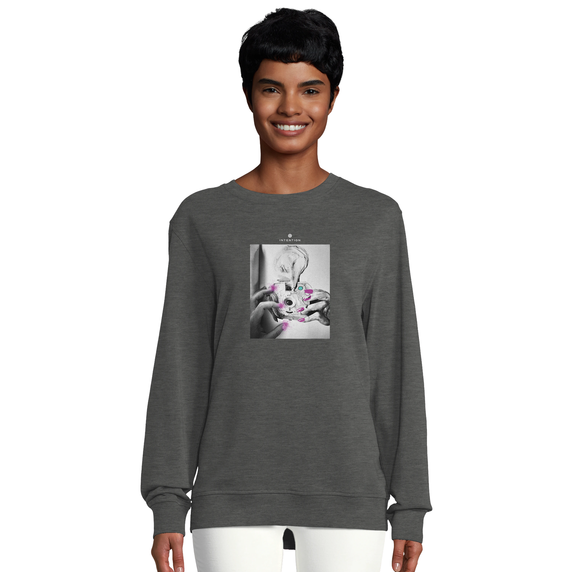 Synergy - "Synch´d Hands" Sweatshirt Grey Melange 5