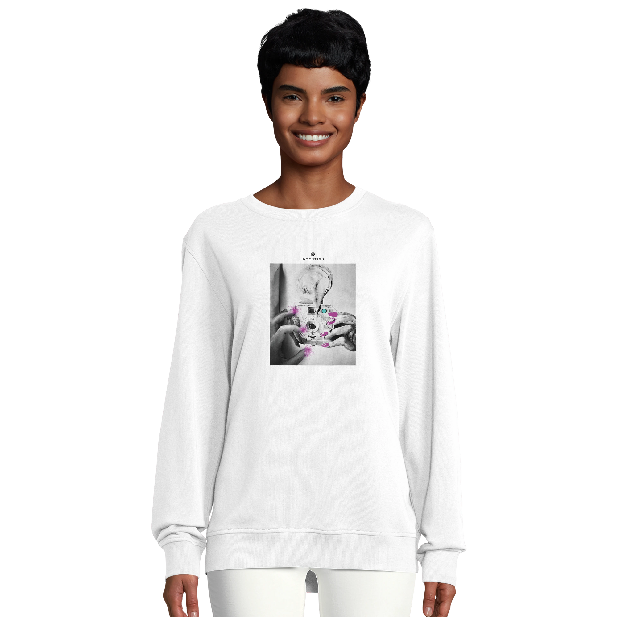 Synergy - "Synch´d Hands" Sweatshirt White 5