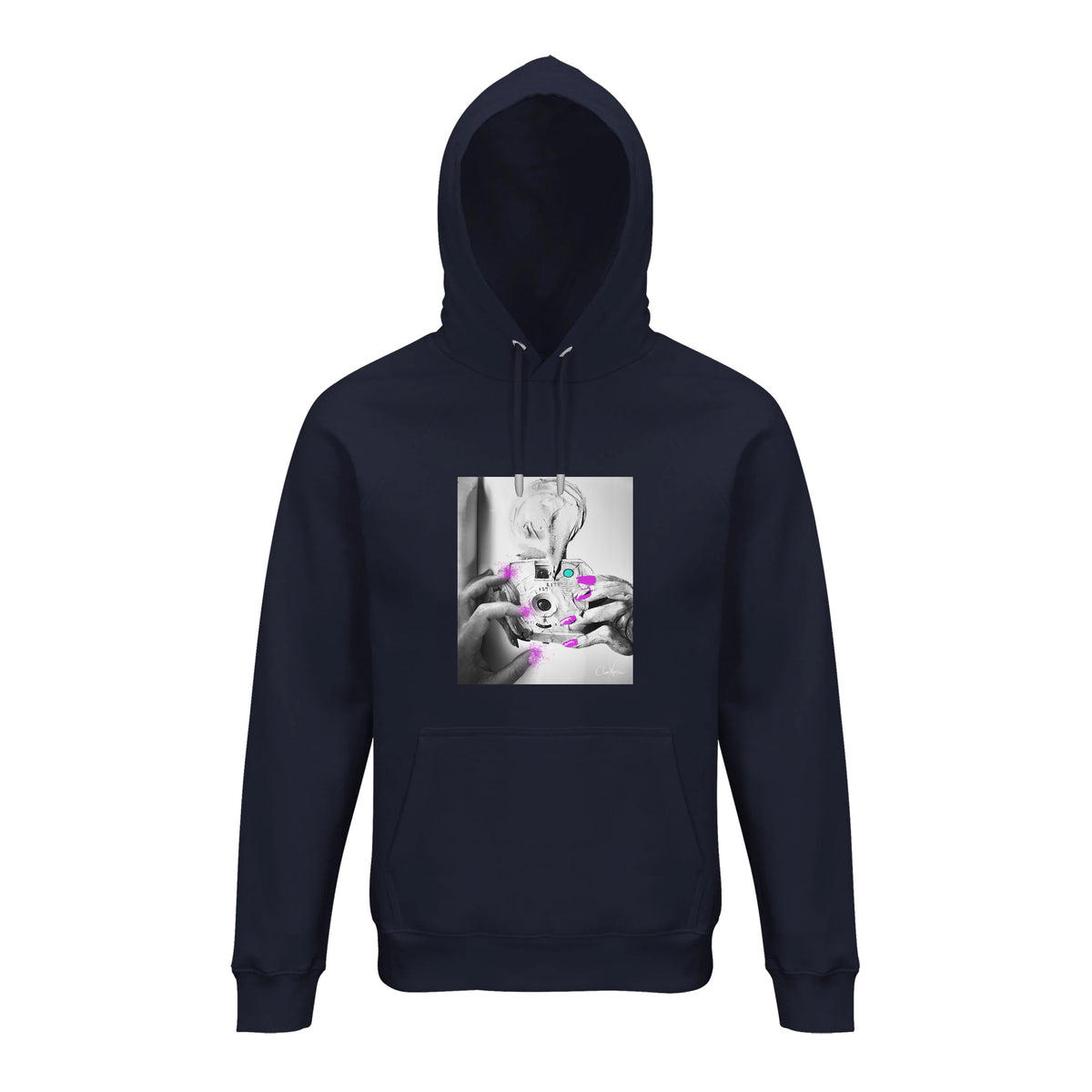 Synergy - "Synch'd Hands" Hoodie French Navy 1
