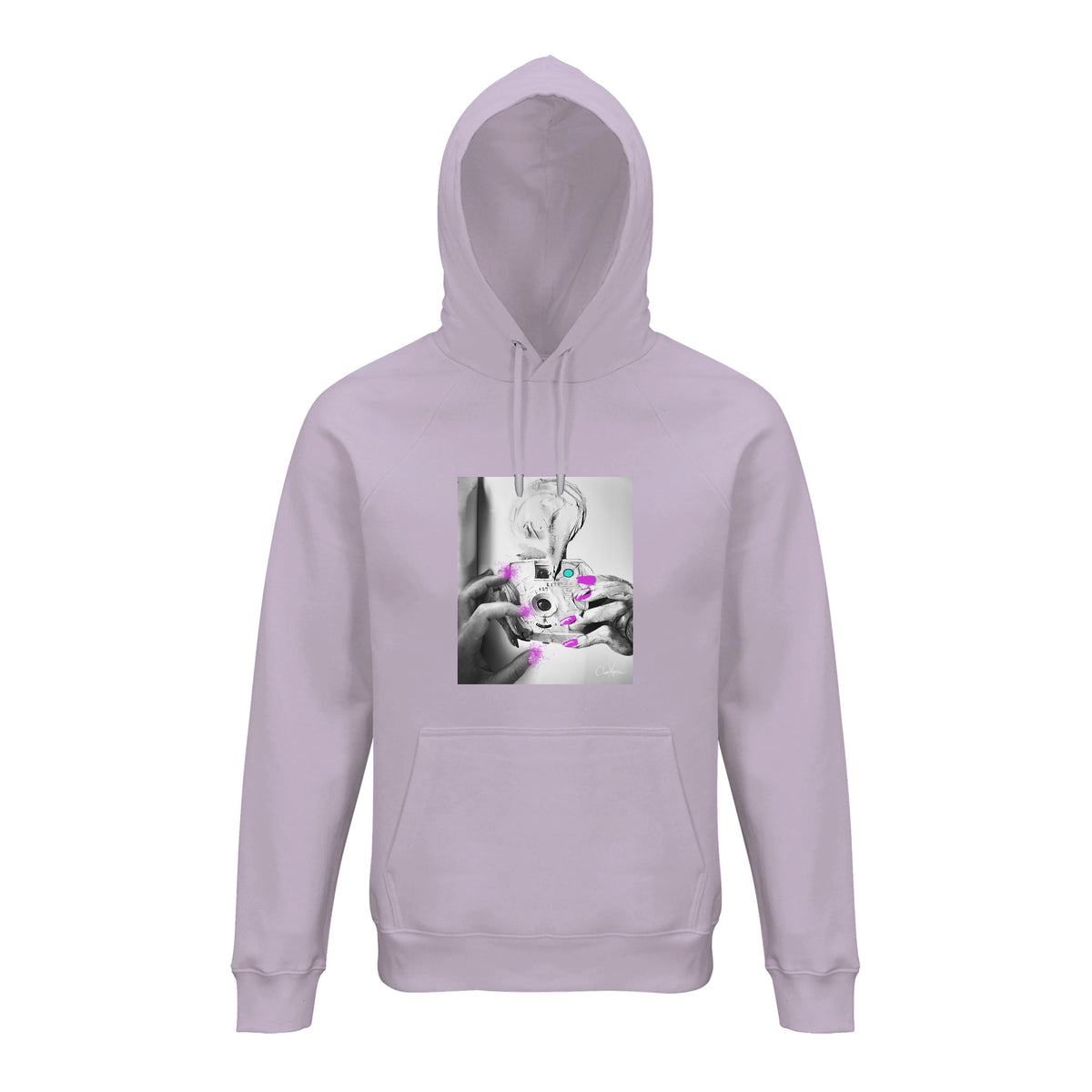 Synergy - "Synch'd Hands" Hoodie lilak 1