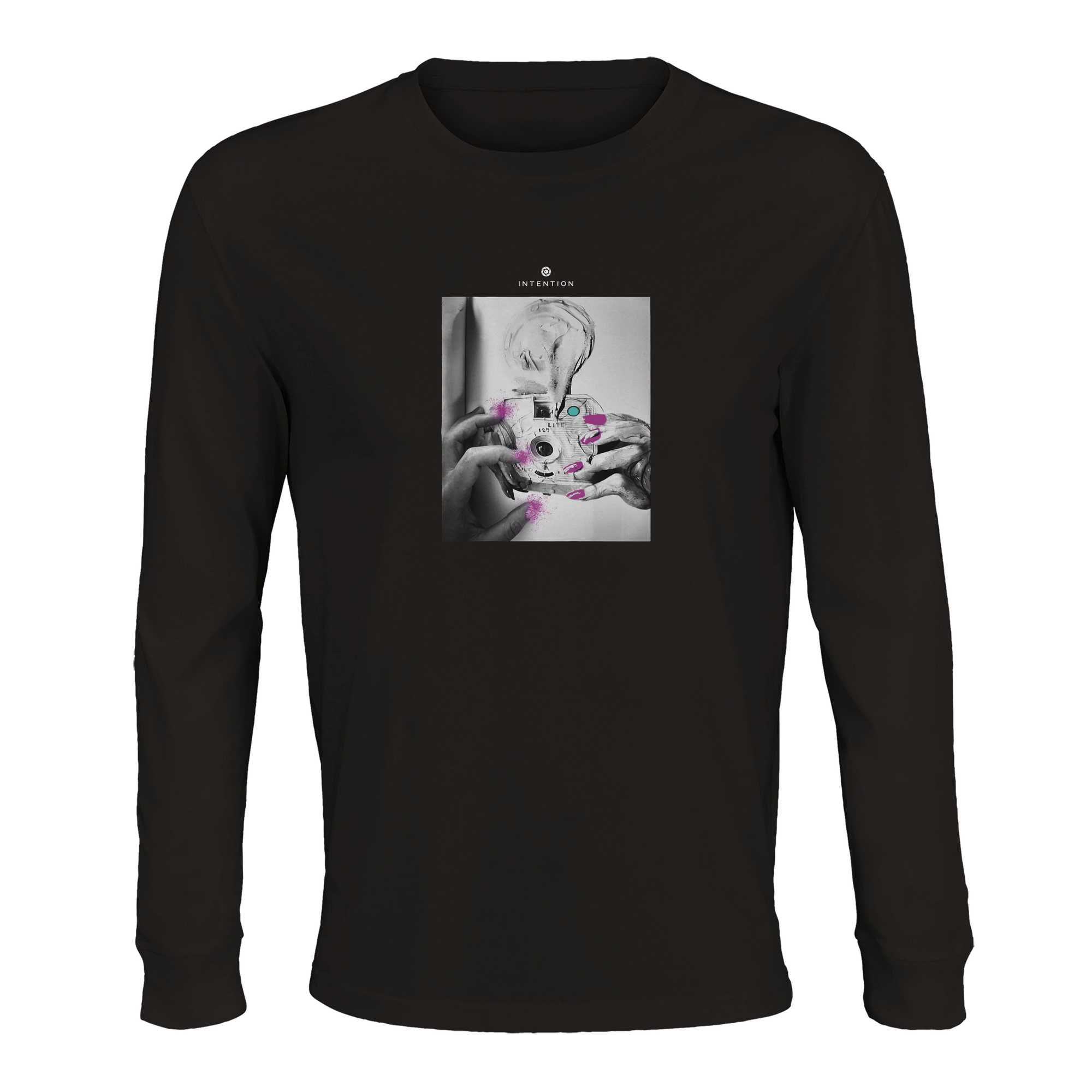 Synergy - "Synch´d Hands" Long sleeve Deep Black 1