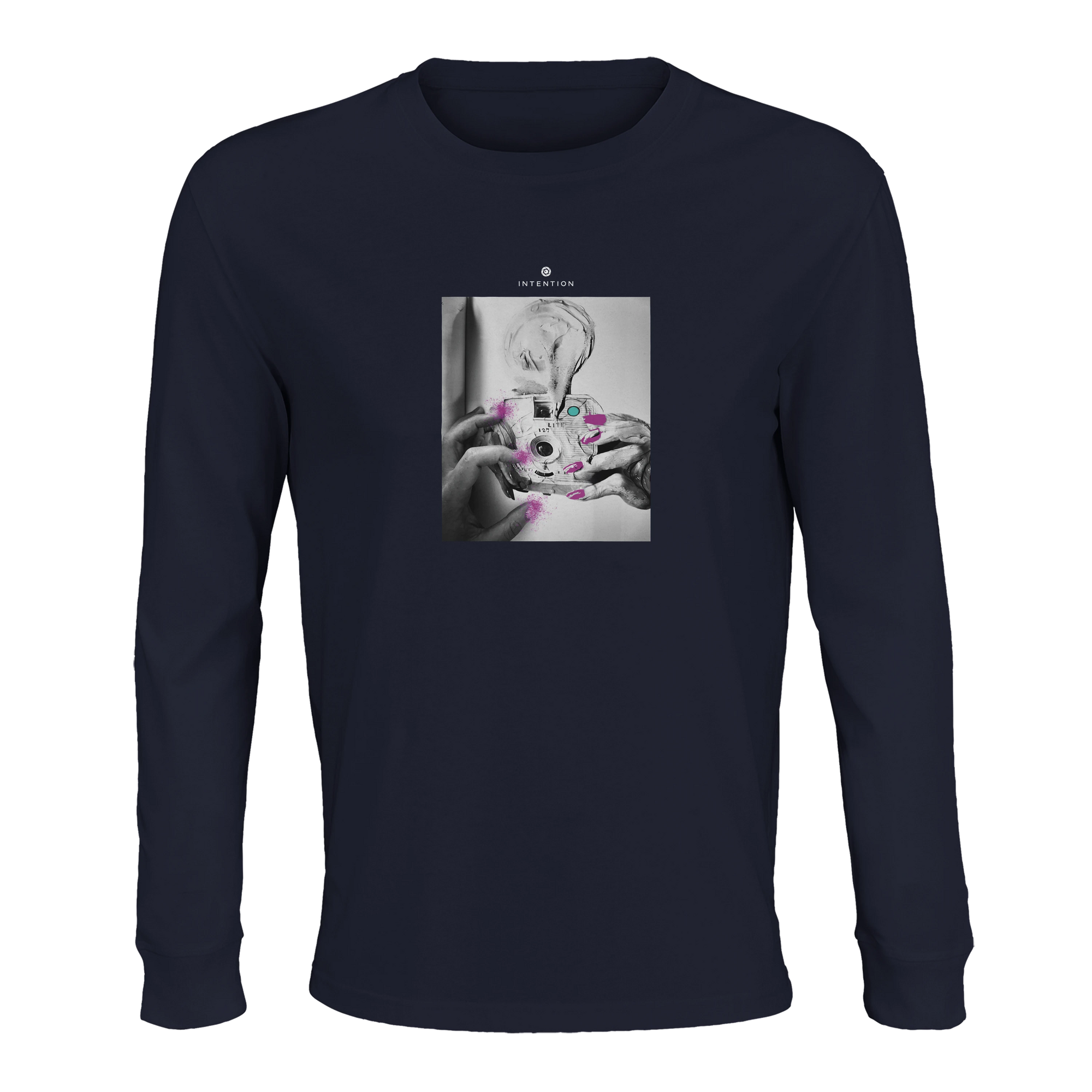Synergy - "Synch´d Hands" Long sleeve French Navy 1