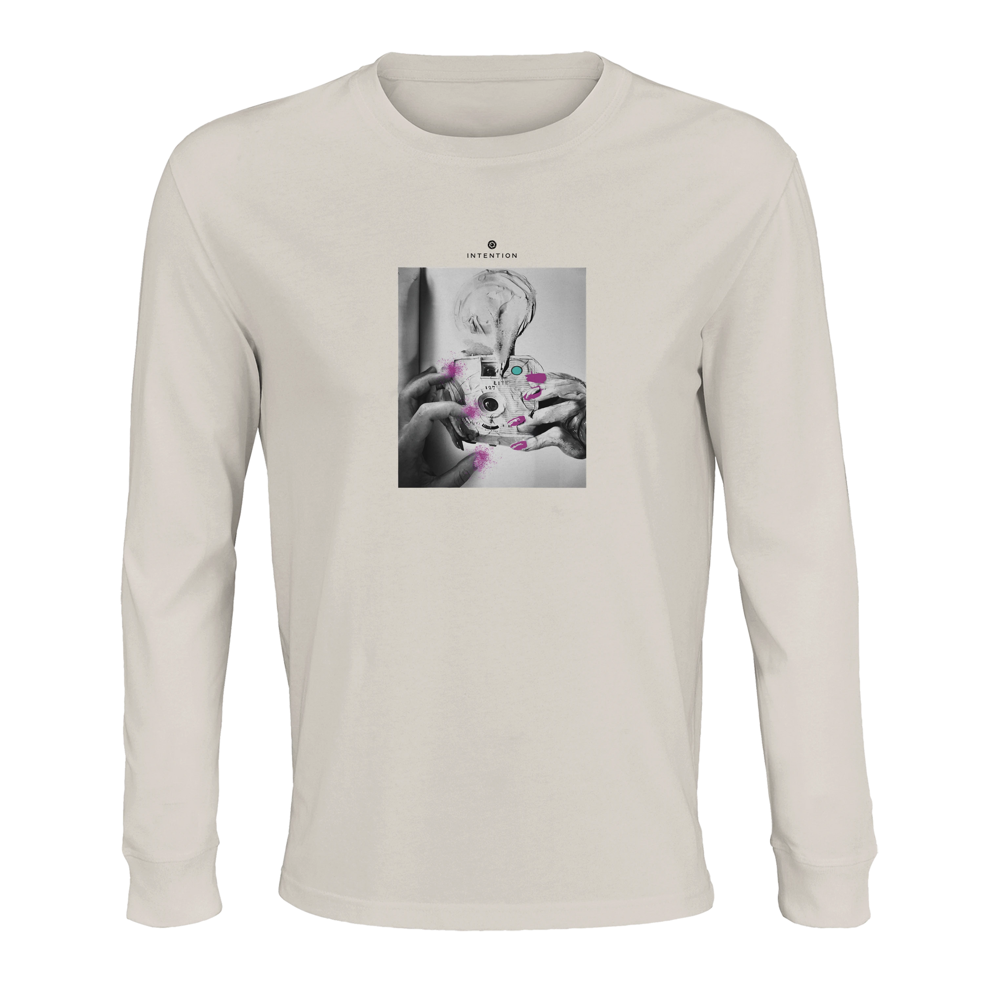 Synergy - "Synch´d Hands" Long sleeve Off White 1
