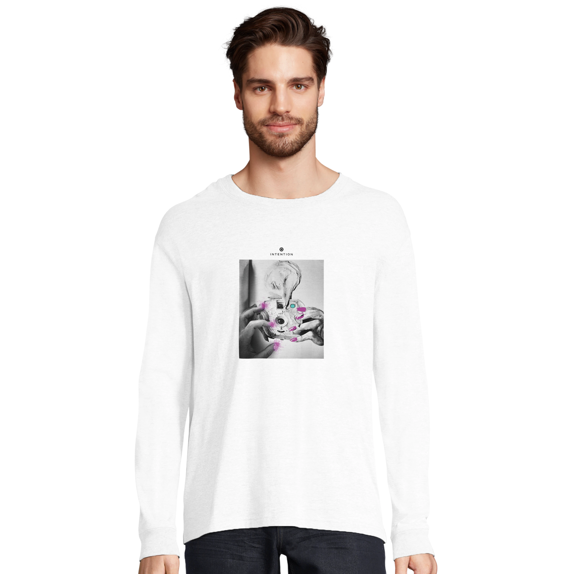 Synergy - "Synch´d Hands" Long sleeve White 4