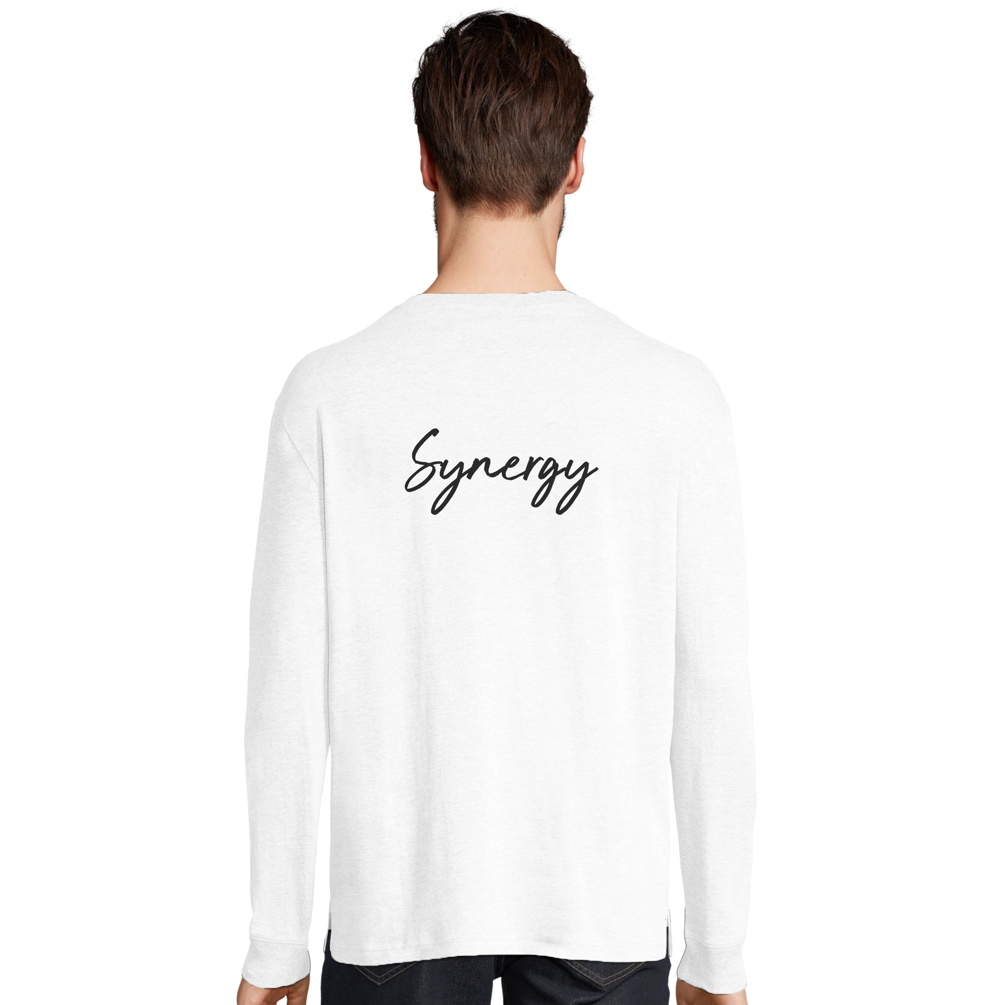 Synergy - "Synch´d Hands" Long sleeve White 5