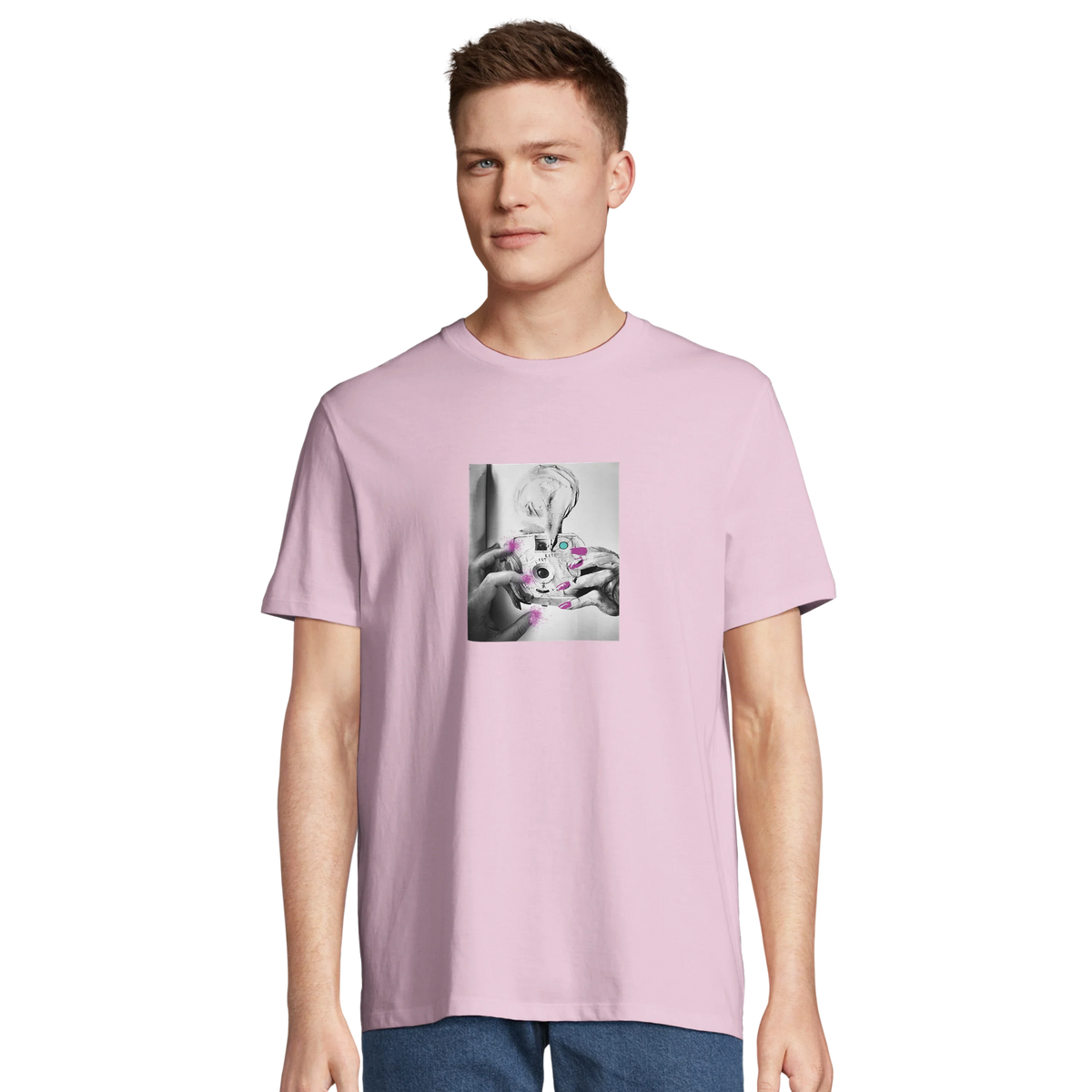 Synergy - "Synch´d Hands" T-shirt Candy Pink 4