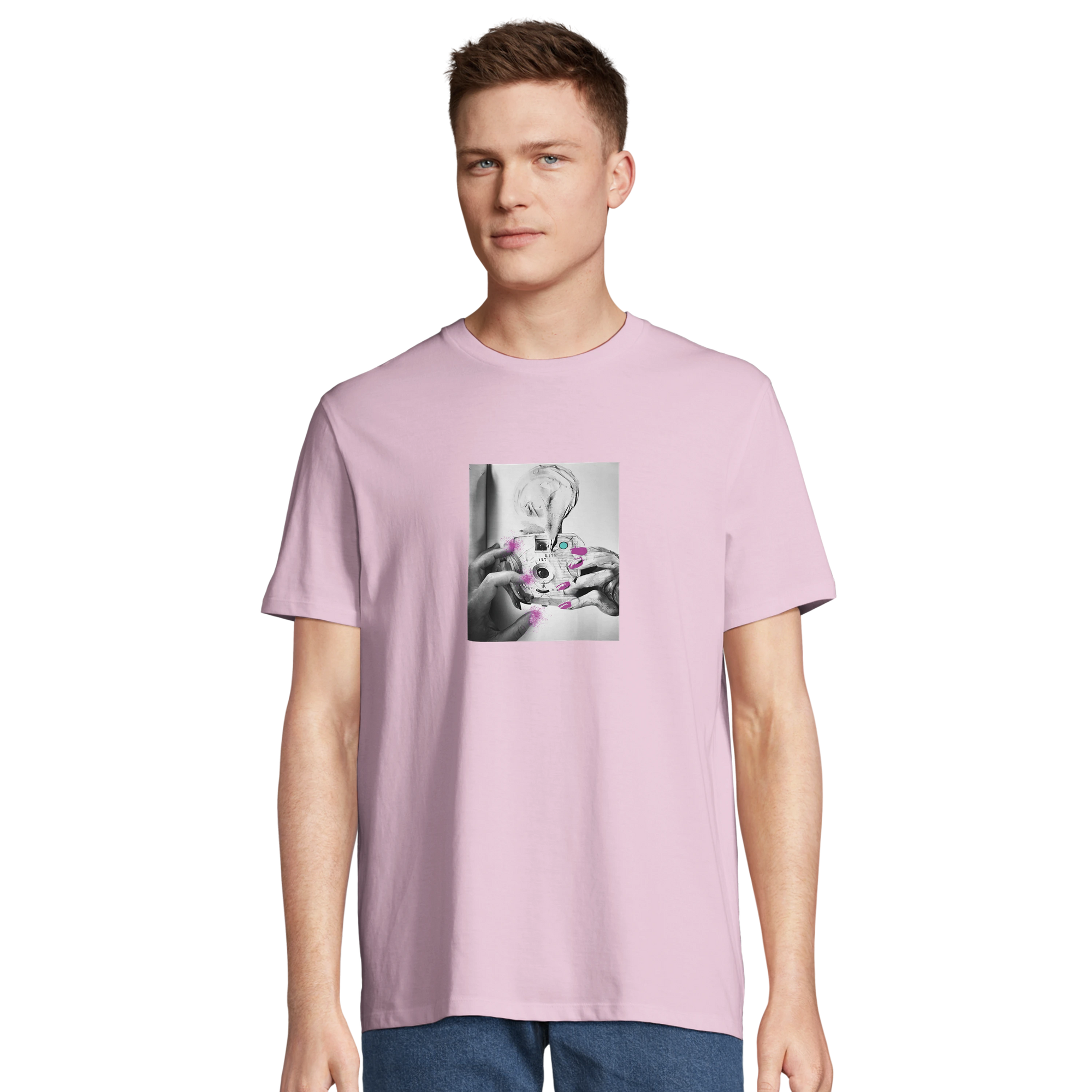 Synergy - "Synch´d Hands" T-shirt Candy Pink 4