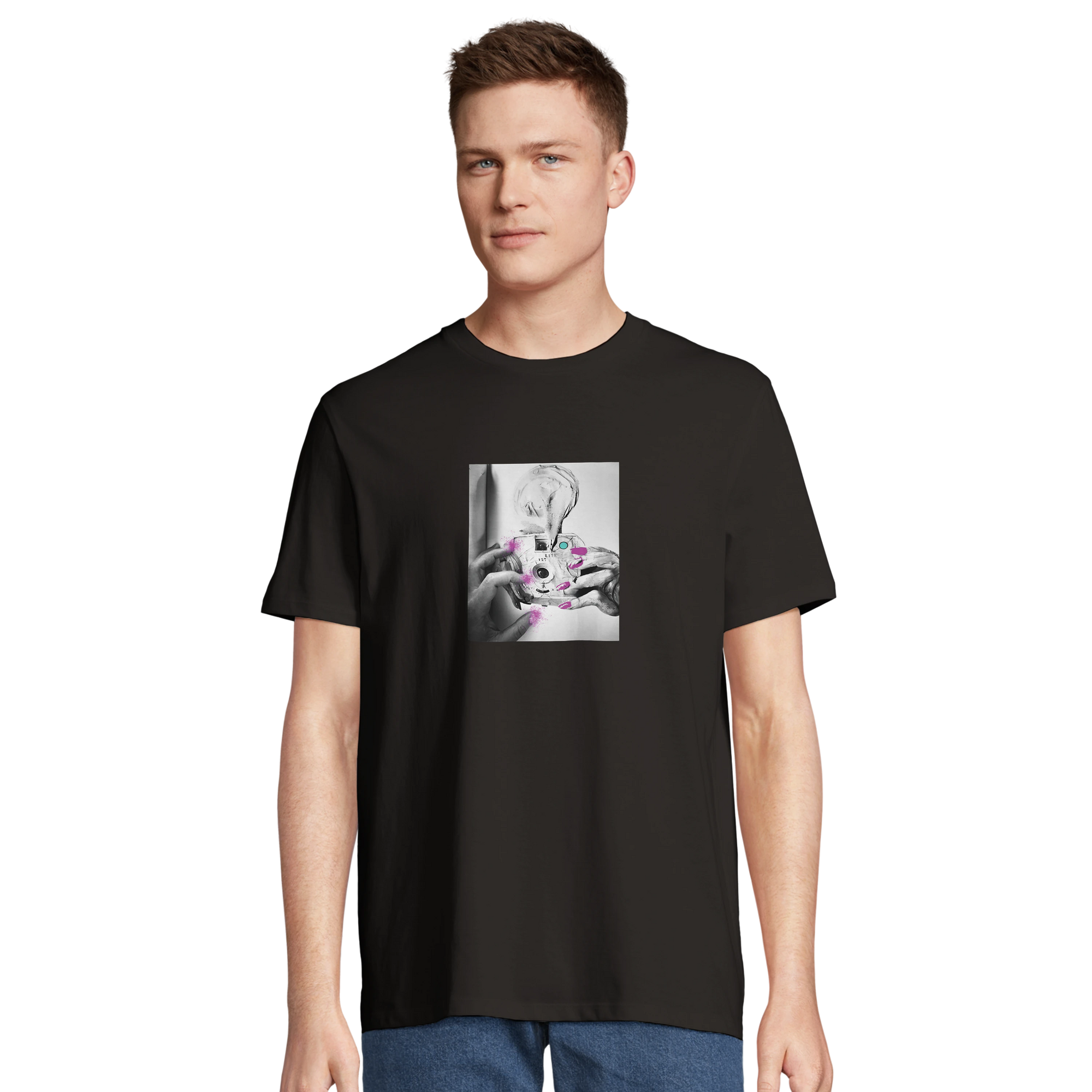 Synergy - "Synch´d Hands" T-shirt Deep Black 4
