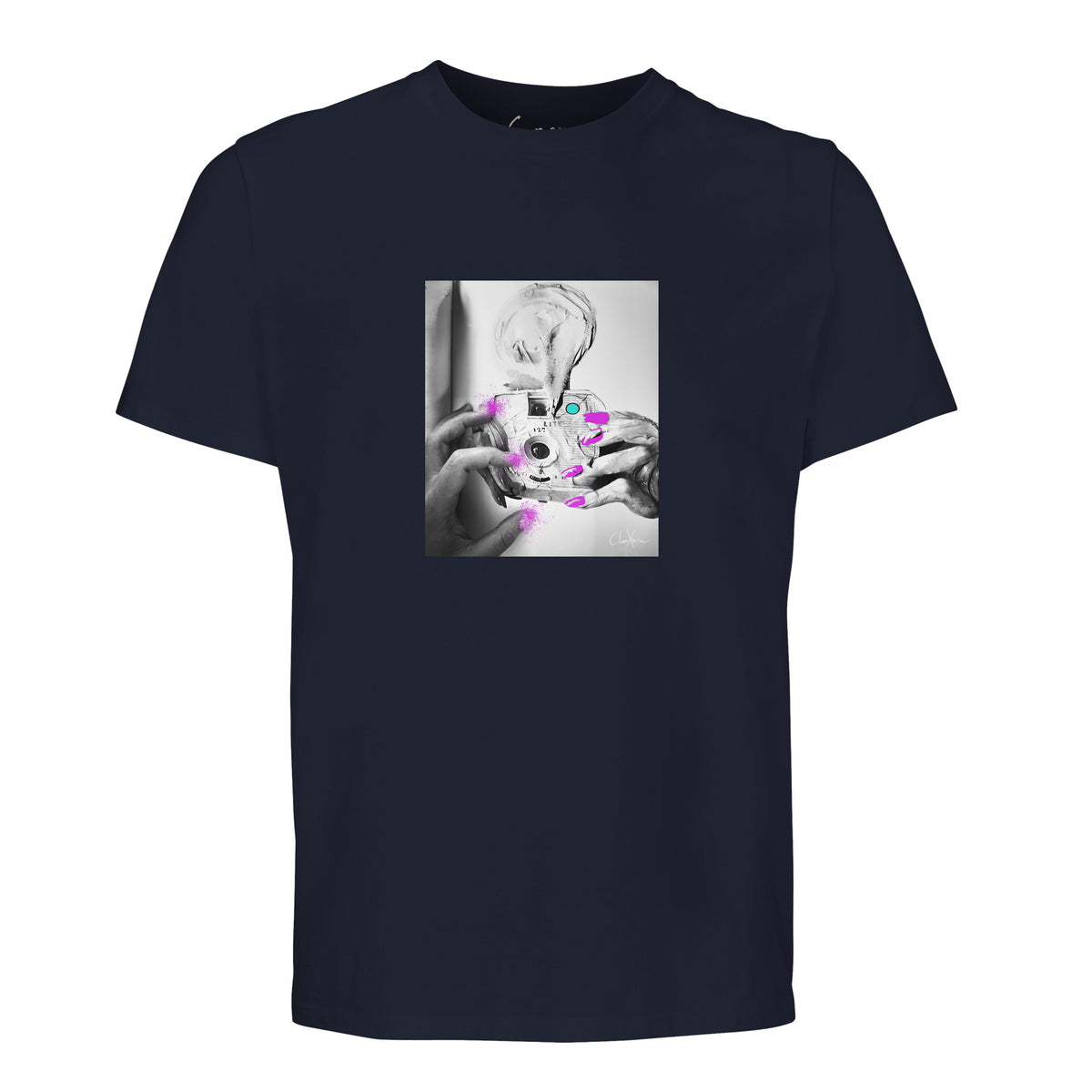 Synergy - "Synch'd Hands" T-shirt French Navy 1