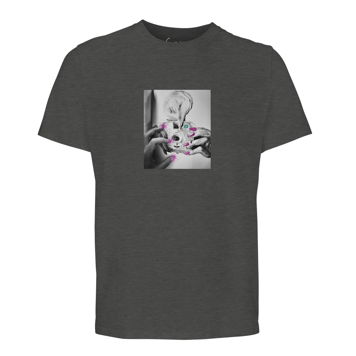 Synergy - "Synch´d Hands" T-shirt Grey Melange 1