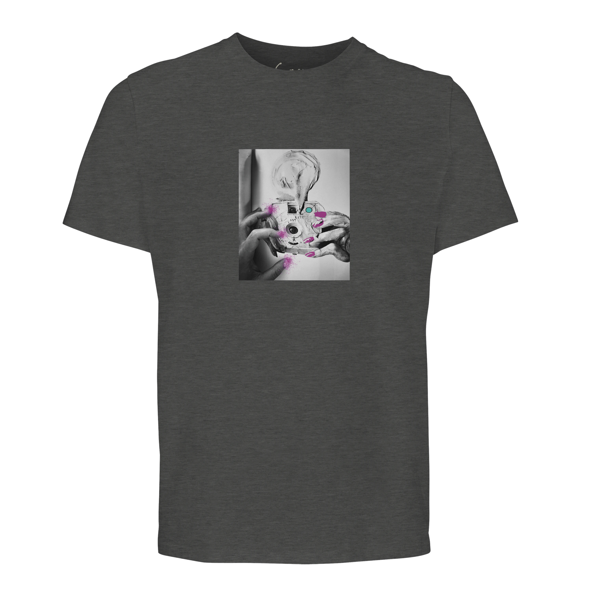 Synergy - "Synch´d Hands" T-shirt Grey Melange 1