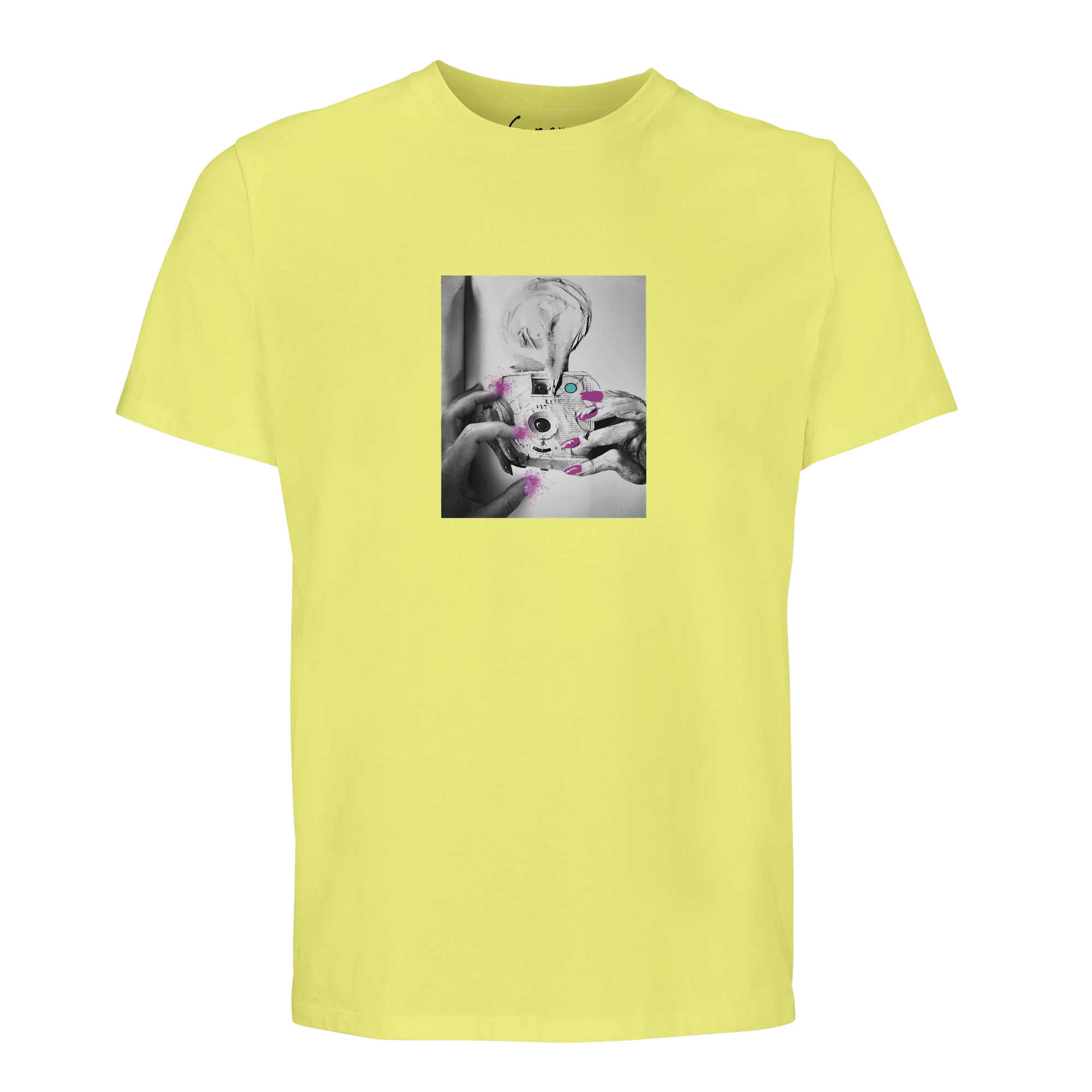 Synergy - "Synch´d Hands" T-shirt Light Yellow 1