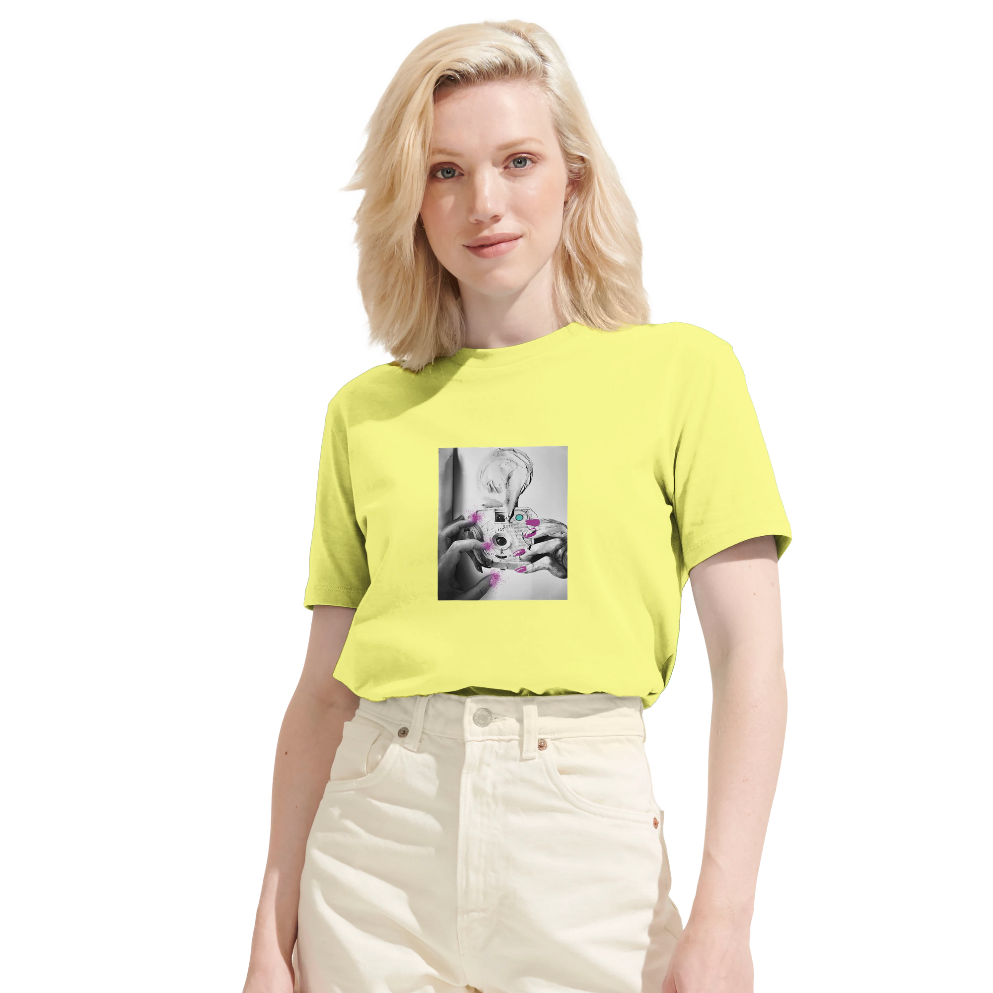 Synergy - "Synch´d Hands" T-shirt Light Yellow 6