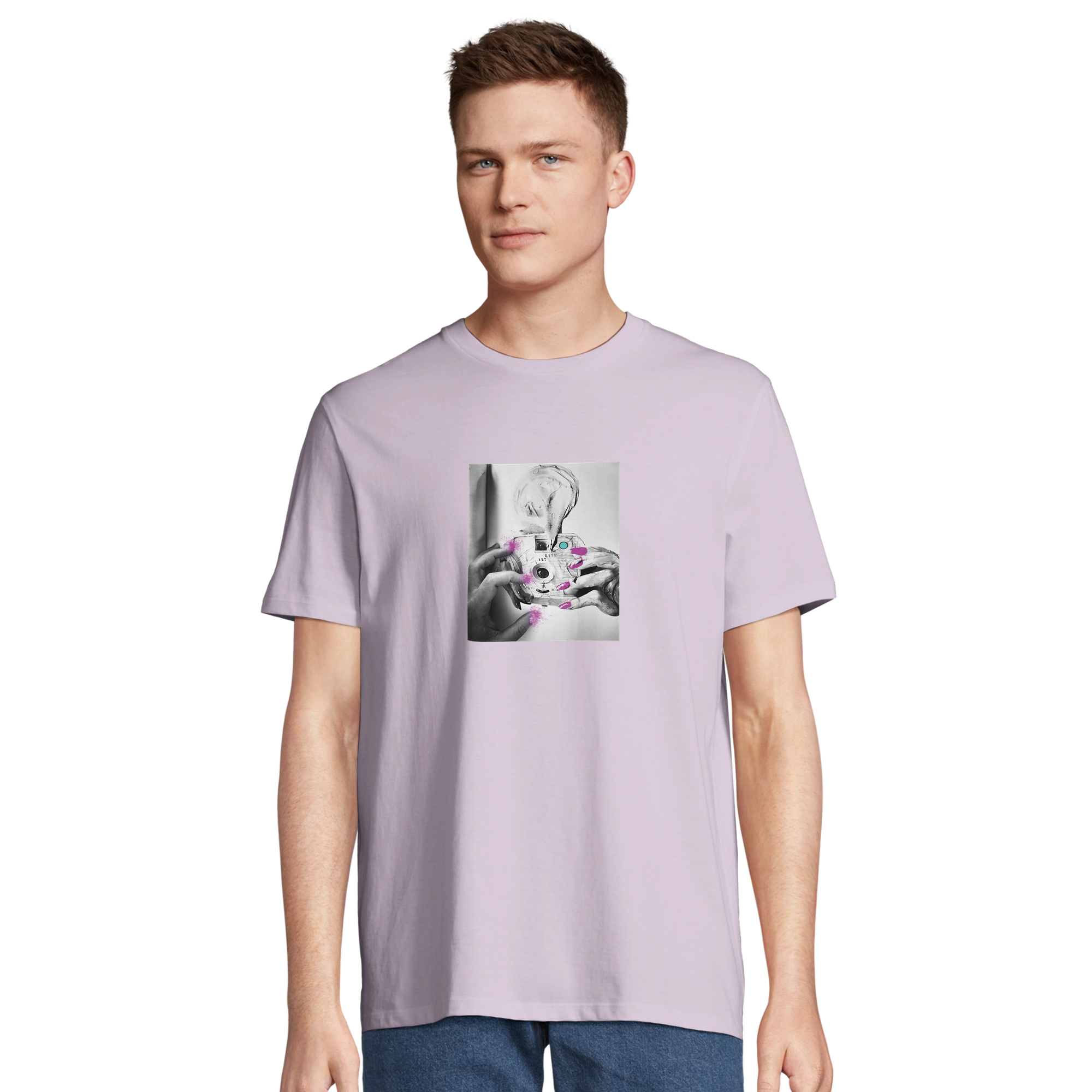 Synergy - "Synch´d Hands" T-shirt lilak 4