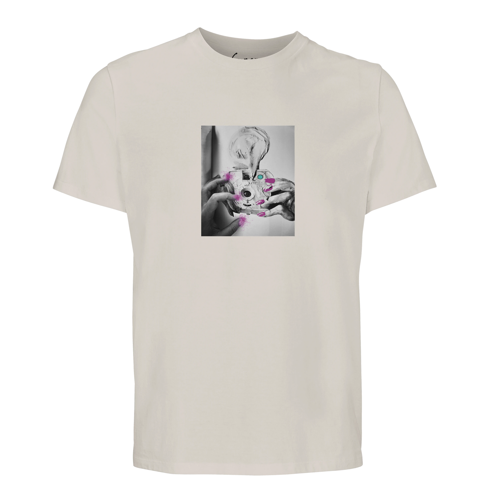 Synergy - "Synch´d Hands" T-shirt Off White 1