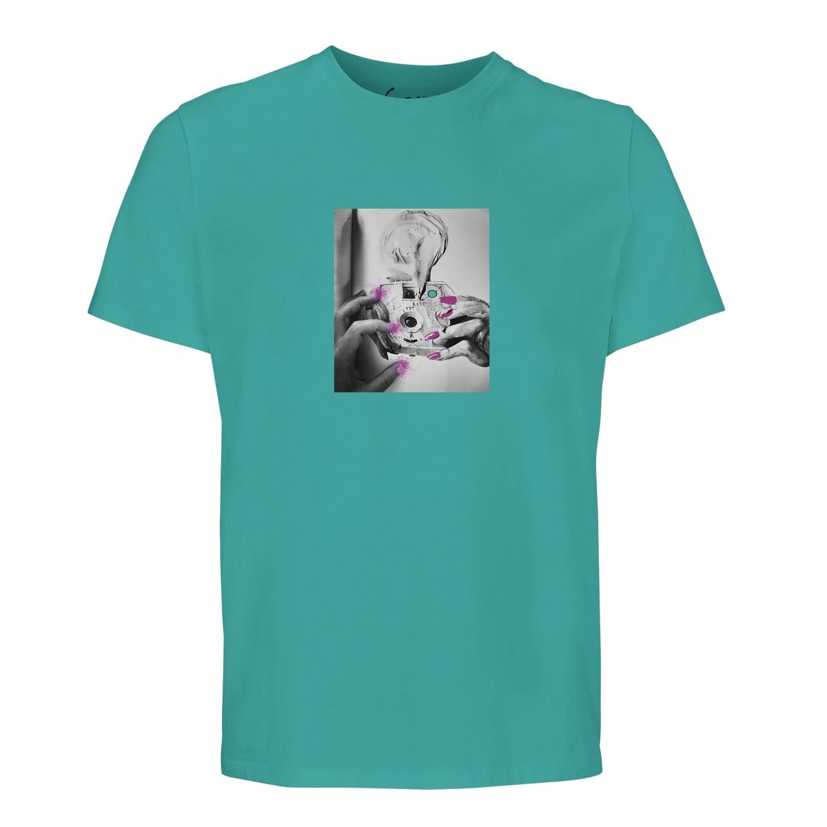 Synergy - "Synch´d Hands" T-shirt pool blue 1