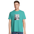 Synergy - "Synch'd Hands" T-shirt pool blue 4