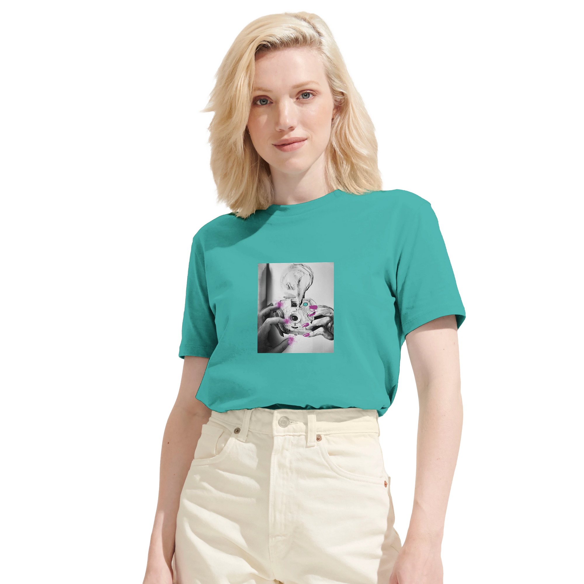 Synergy - "Synch´d Hands" T-shirt pool blue 6