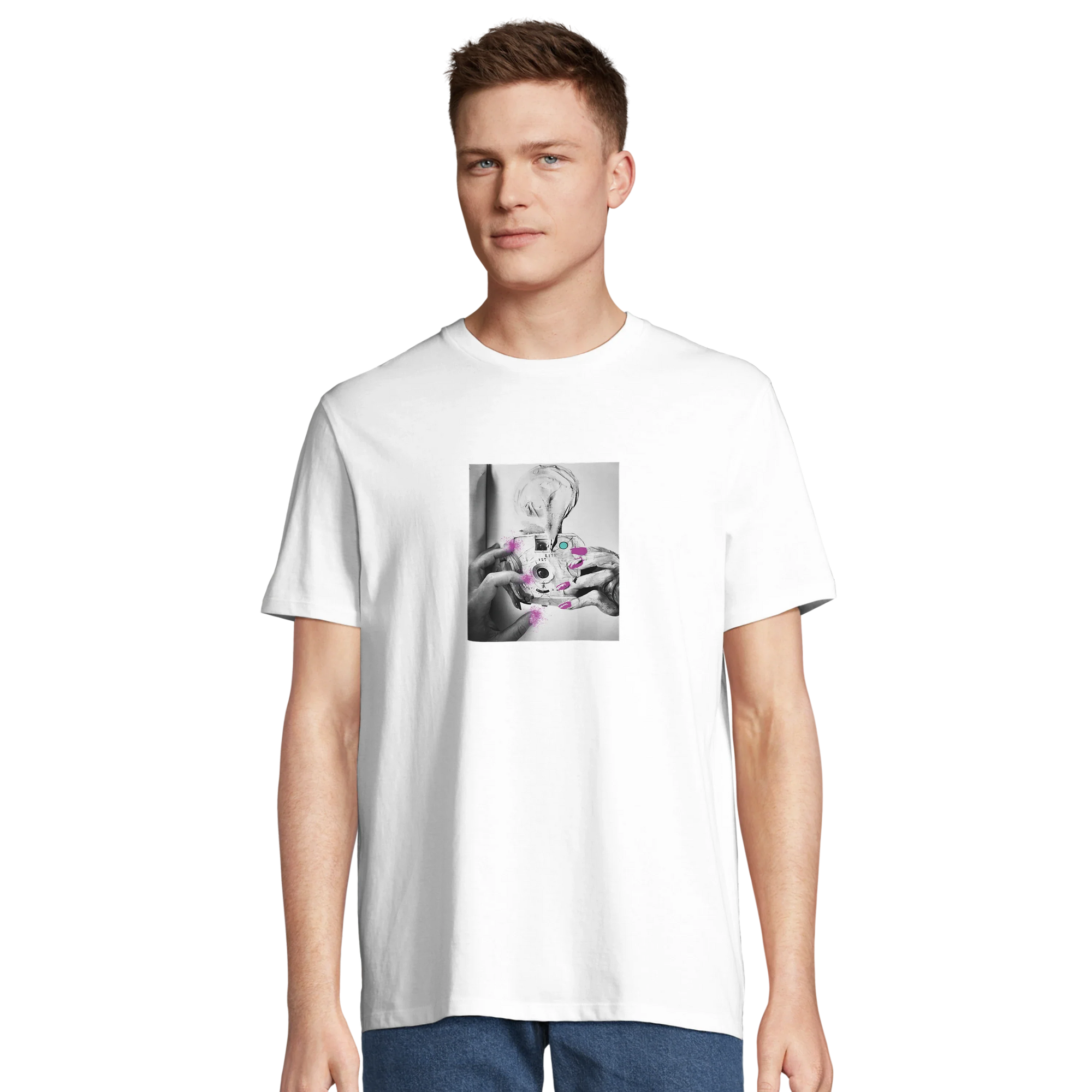 Synergy - "Synch´d Hands" T-shirt White 4