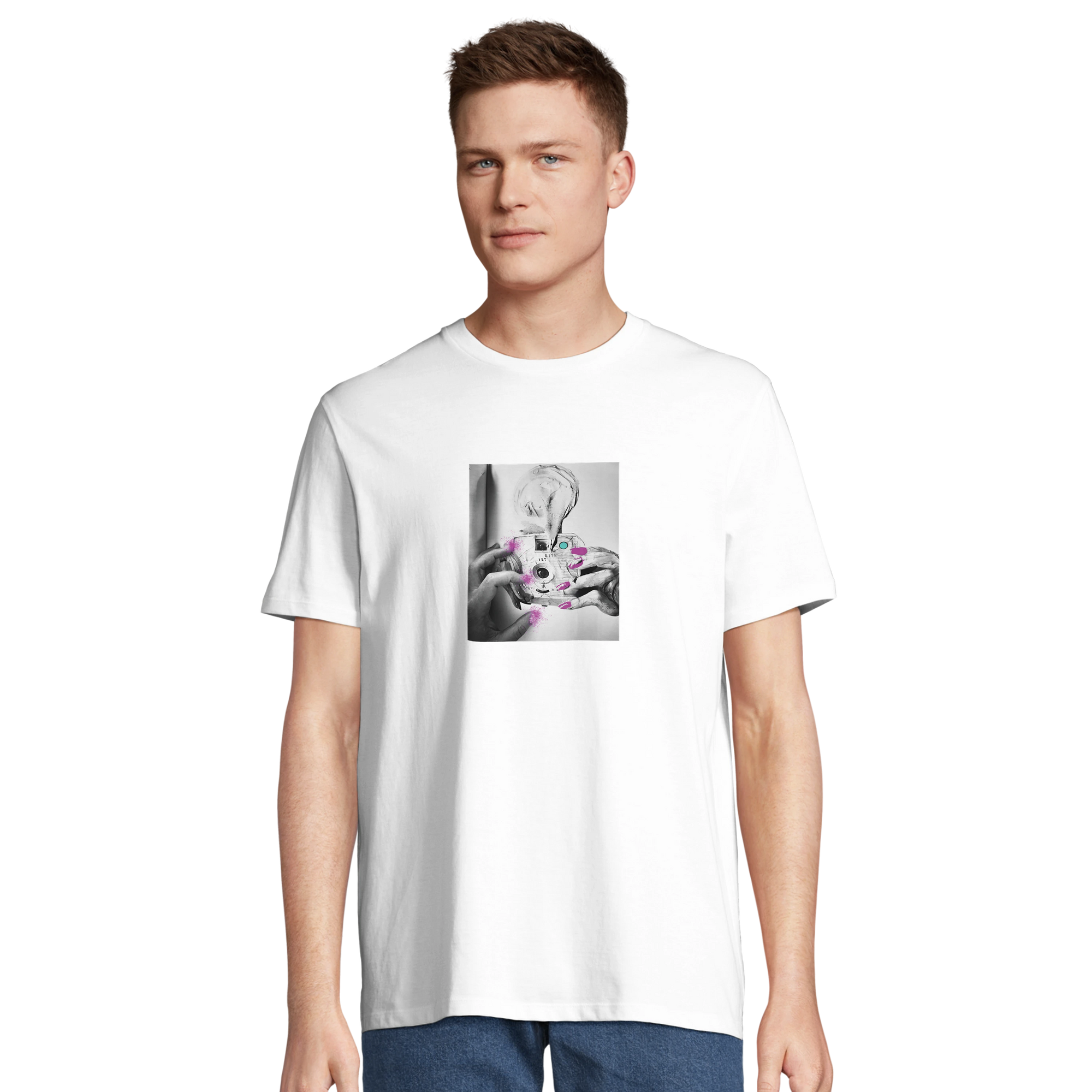 Synergy - "Synch´d Hands" T-shirt White 4