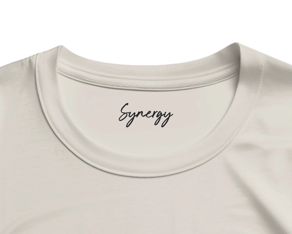 Synergy - "Synch'd Hands" T-shirt Off White 2