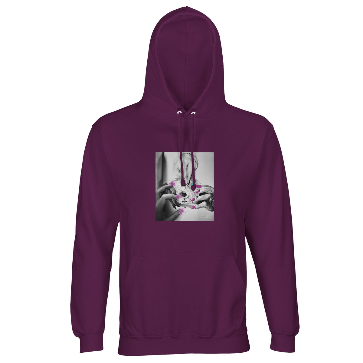 Synergy - "Synch'd Hands" Hoodie astral purple 1