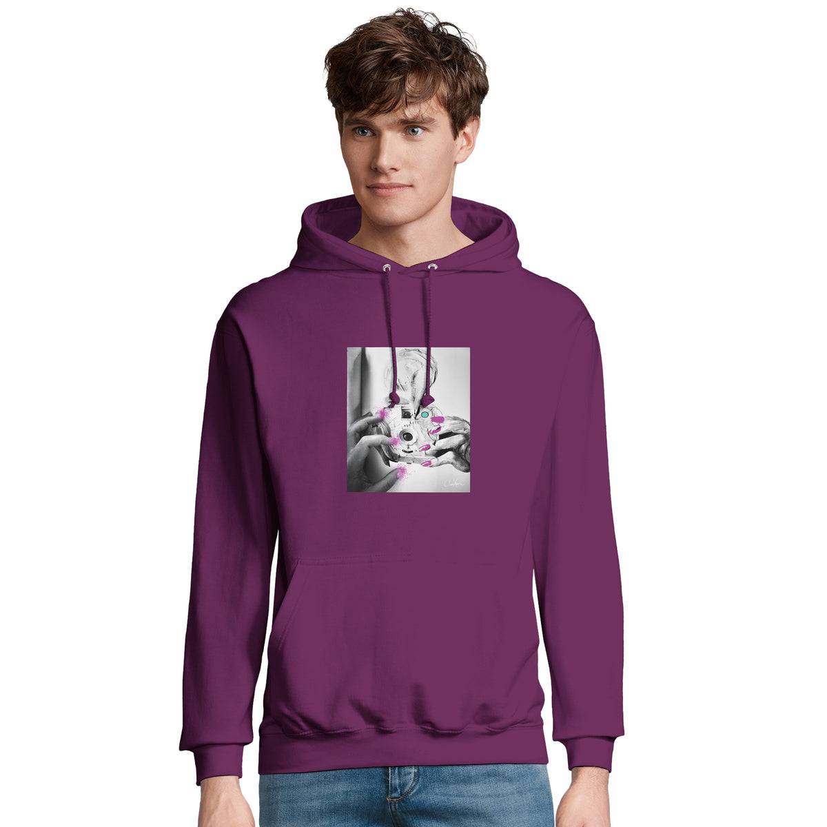 Synergy - "Synch'd Hands" Hoodie astral purple 4