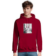 Synergy - "Synch'd Hands" Hoodie Burgundy 4