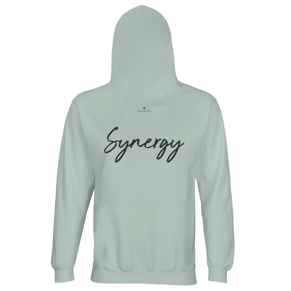 Synergy - "Synch'd Hands" Hoodie creamy green 3