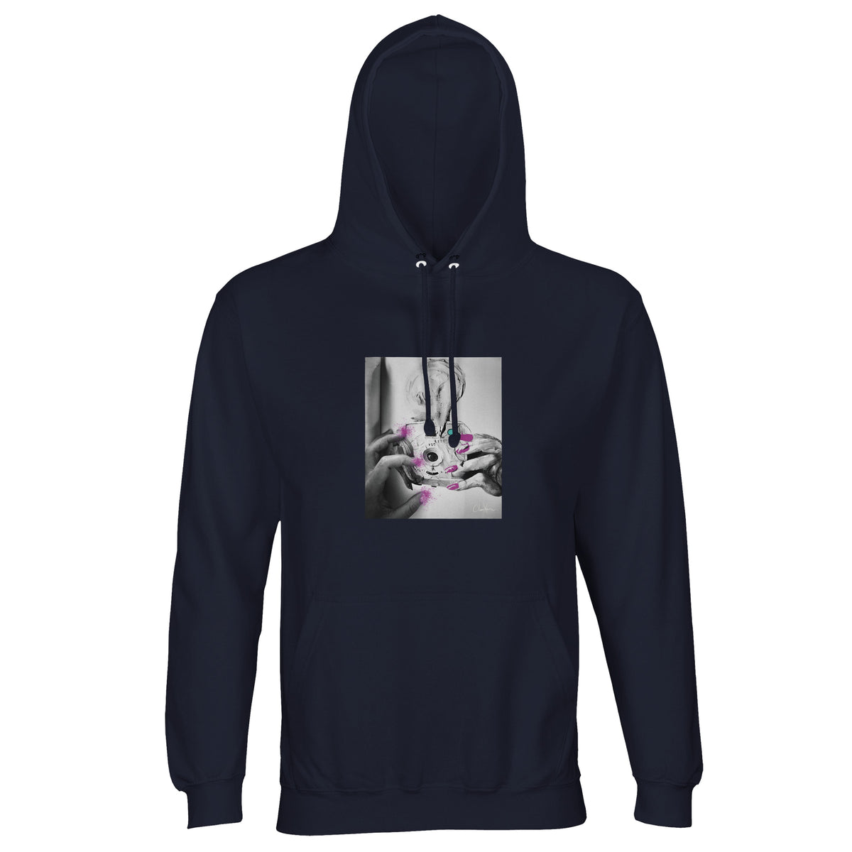 Synergy - "Synch'd Hands" Hoodie French Navy 1