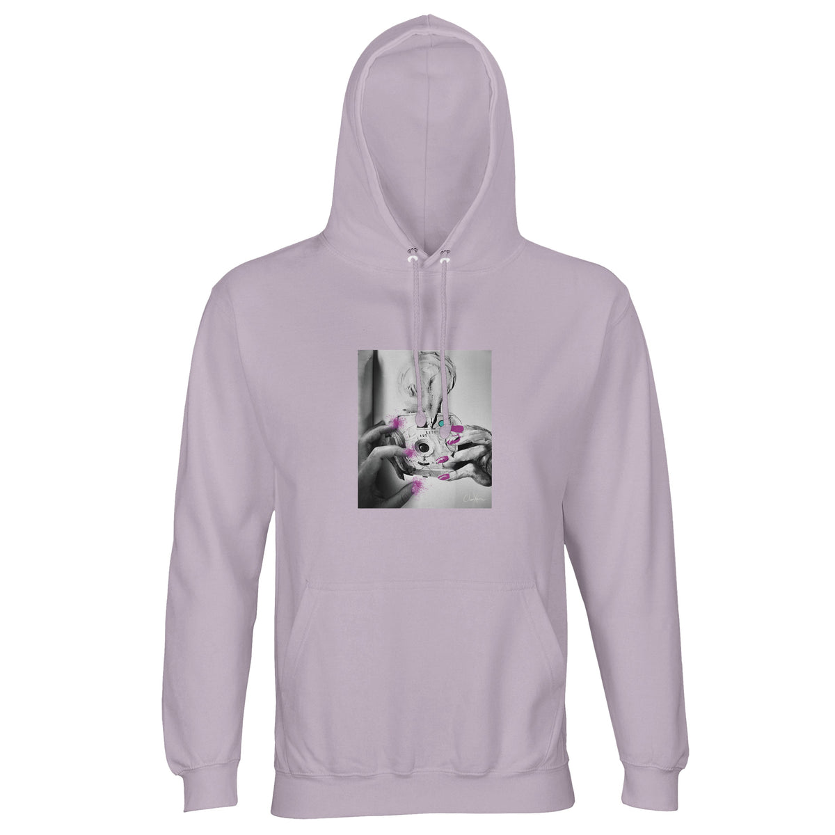 Synergy - "Synch'd Hands" Hoodie lilak 1