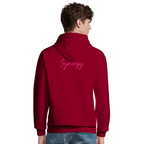 Synergy - "Synch´d Hands" Hoodie Burgundy XS 4