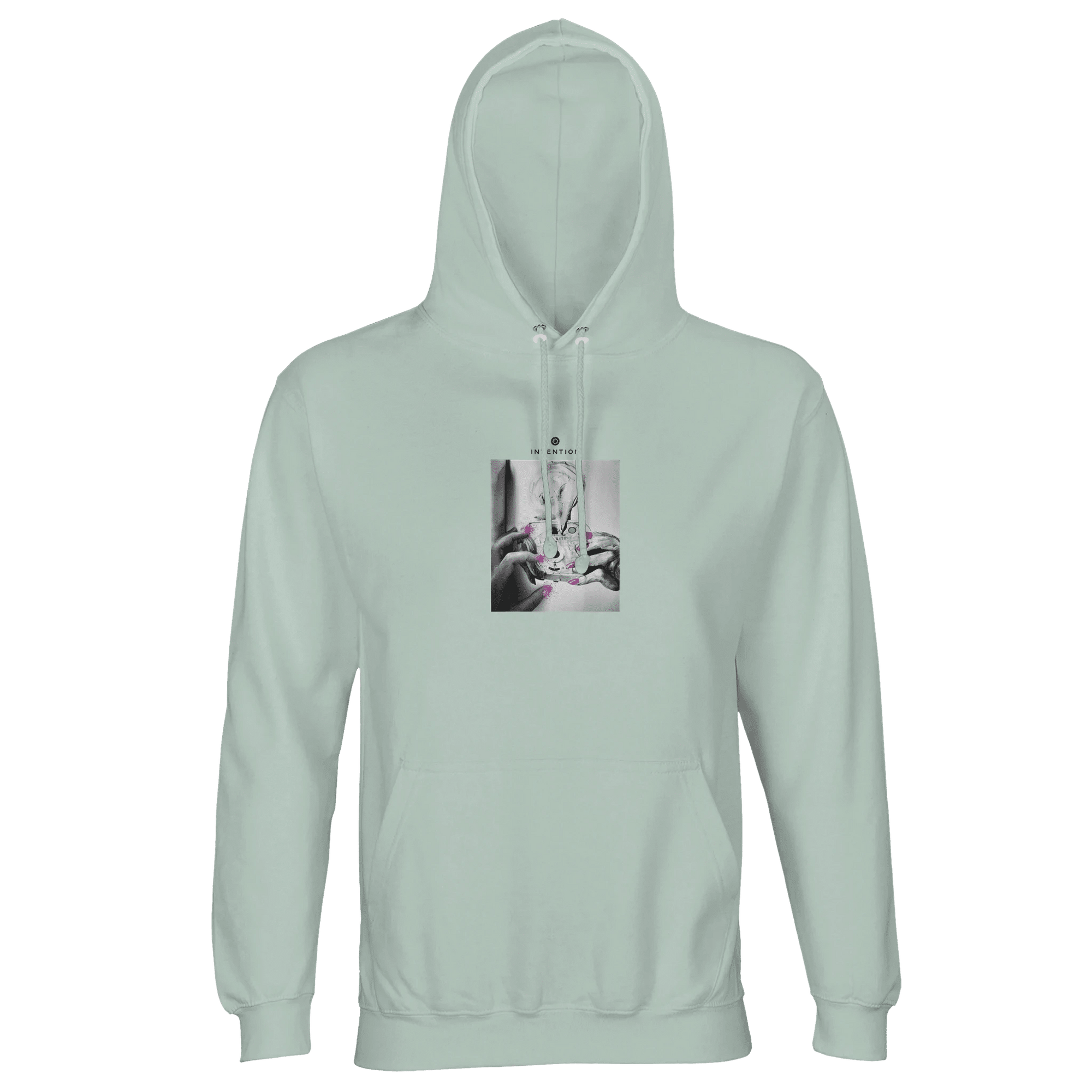 Synergy - "Synch´d Hands" Hoodie creamy green XS 1
