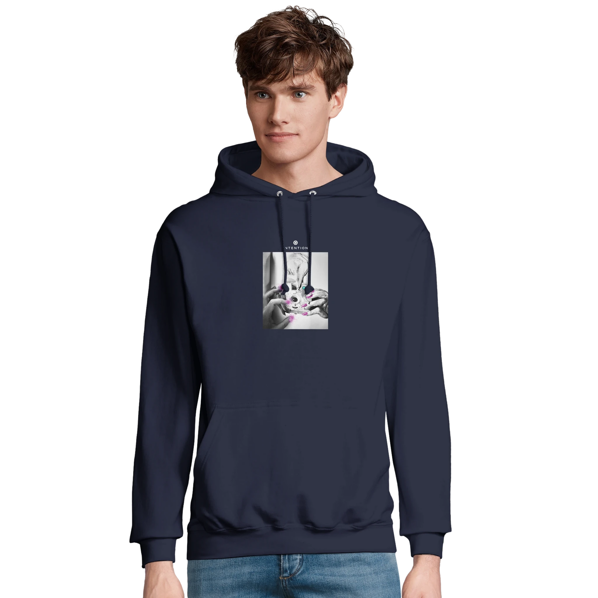 Synergy - "Synch´d Hands" Hoodie French Navy XS 3