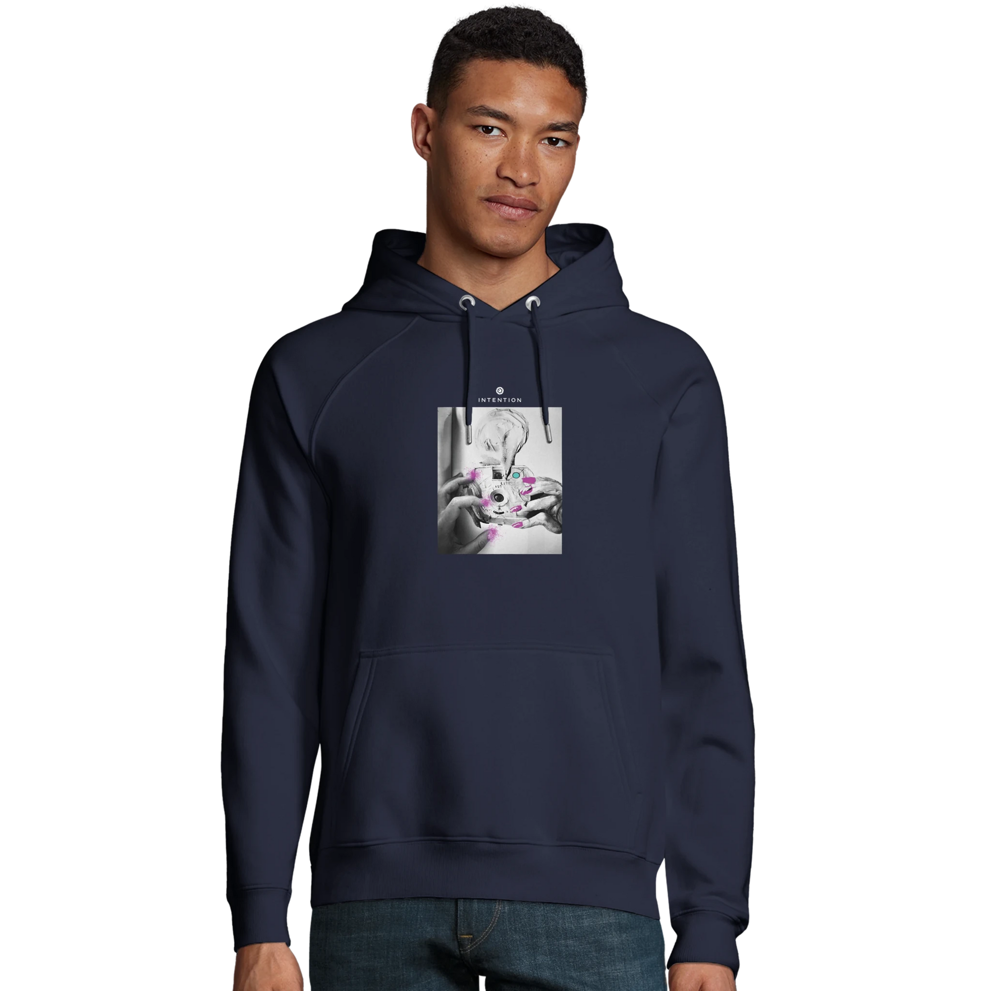 Synergy - "Synch´d Hands" Hoodie French Navy XS 3