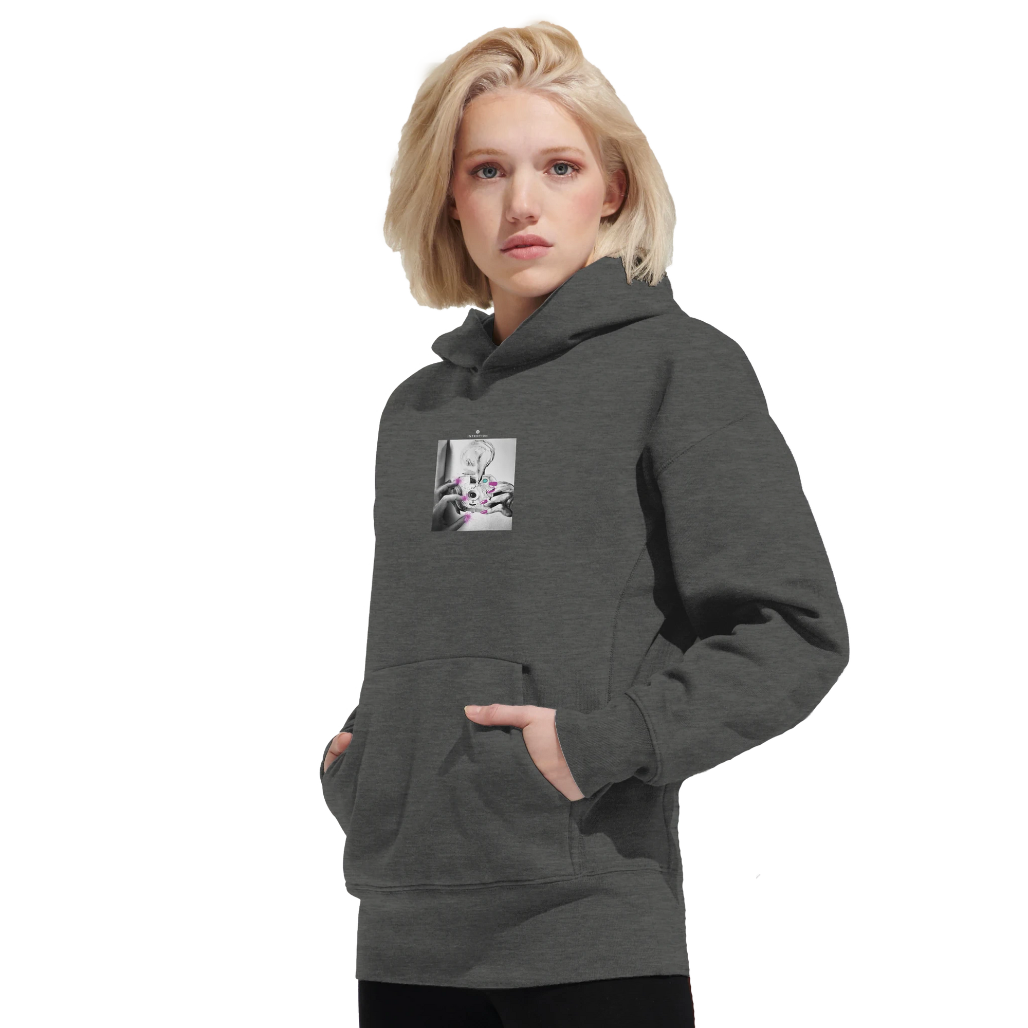 Synergy - "Synch´d Hands" Hoodie Grey Melange XS 5