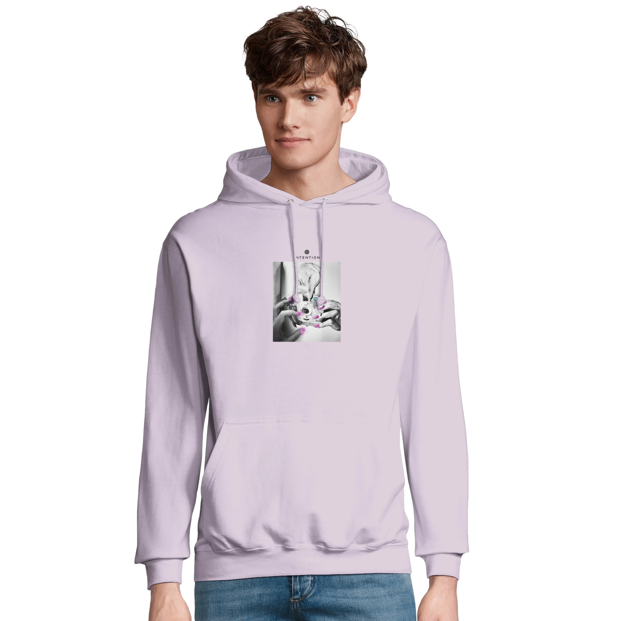 Synergy - "Synch´d Hands" Hoodie lilak XS 3
