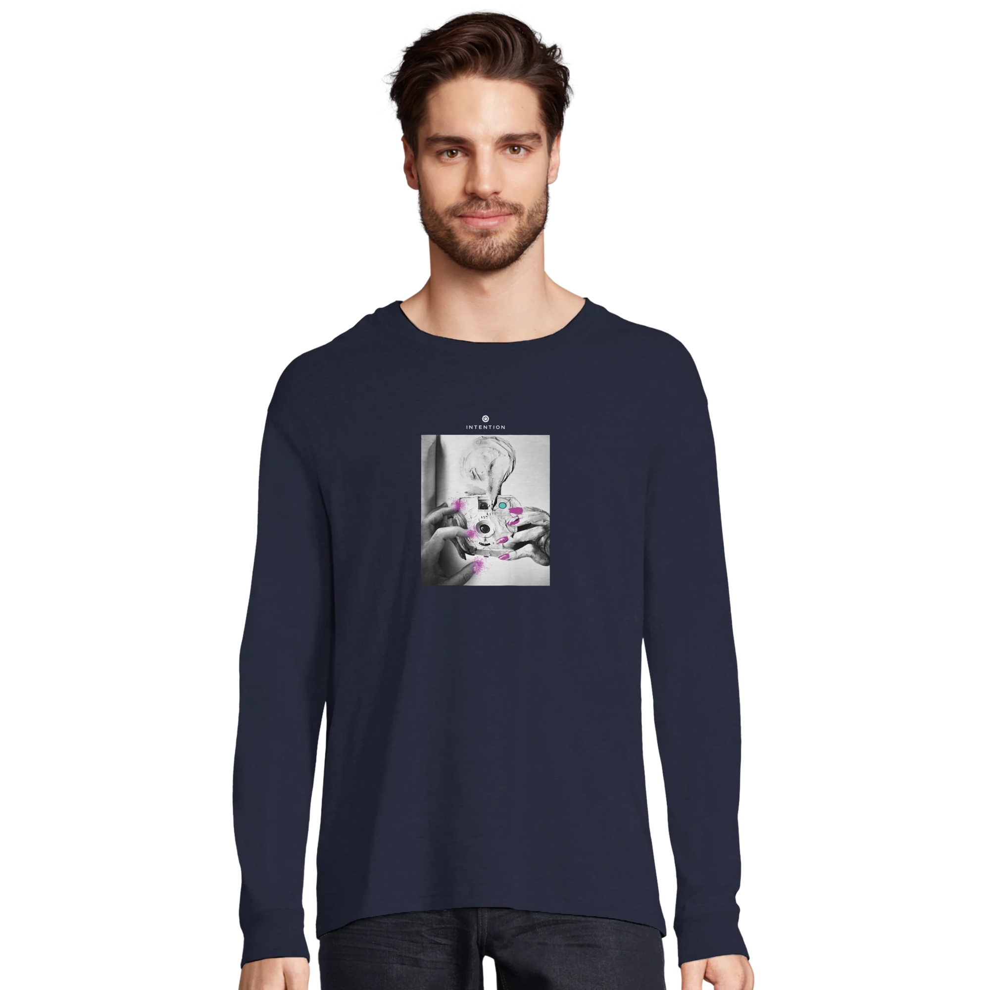 Synergy - "Synch´d Hands" Long sleeve French Navy XS 3